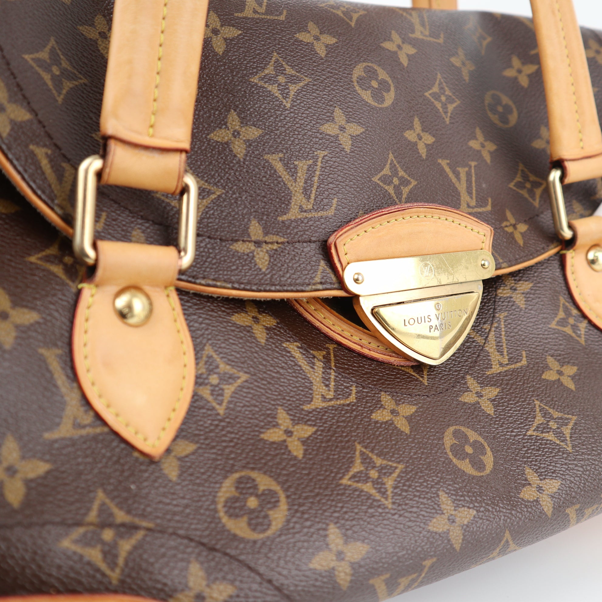 Louis Vuitton Monogram Canvas Beverly GM Shoulder Bag C1805 | Pre-Owned Very Good Brown Monogram Canvas