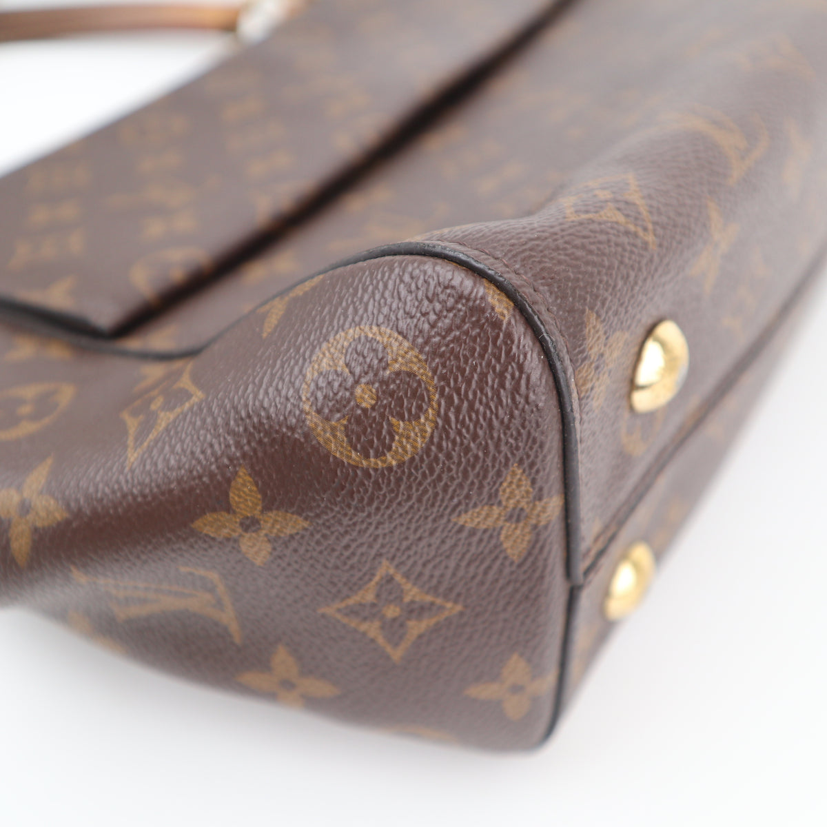 C2759 Louis Vuitton Top Handle Bag Monogram Cluny MM | Pre-Owned Very Good Brown Monogram Canvas
