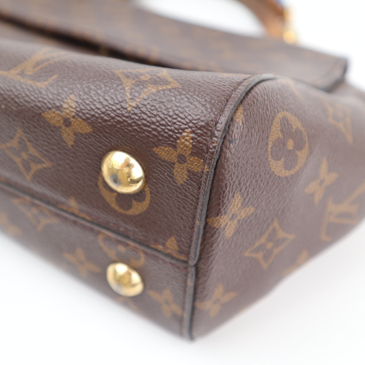 C2759 Louis Vuitton Top Handle Bag Monogram Cluny MM | Pre-Owned Very Good Brown Monogram Canvas