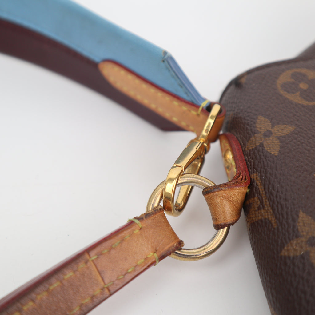 C2759 Louis Vuitton Top Handle Bag Monogram Cluny MM | Pre-Owned Very Good Brown Monogram Canvas