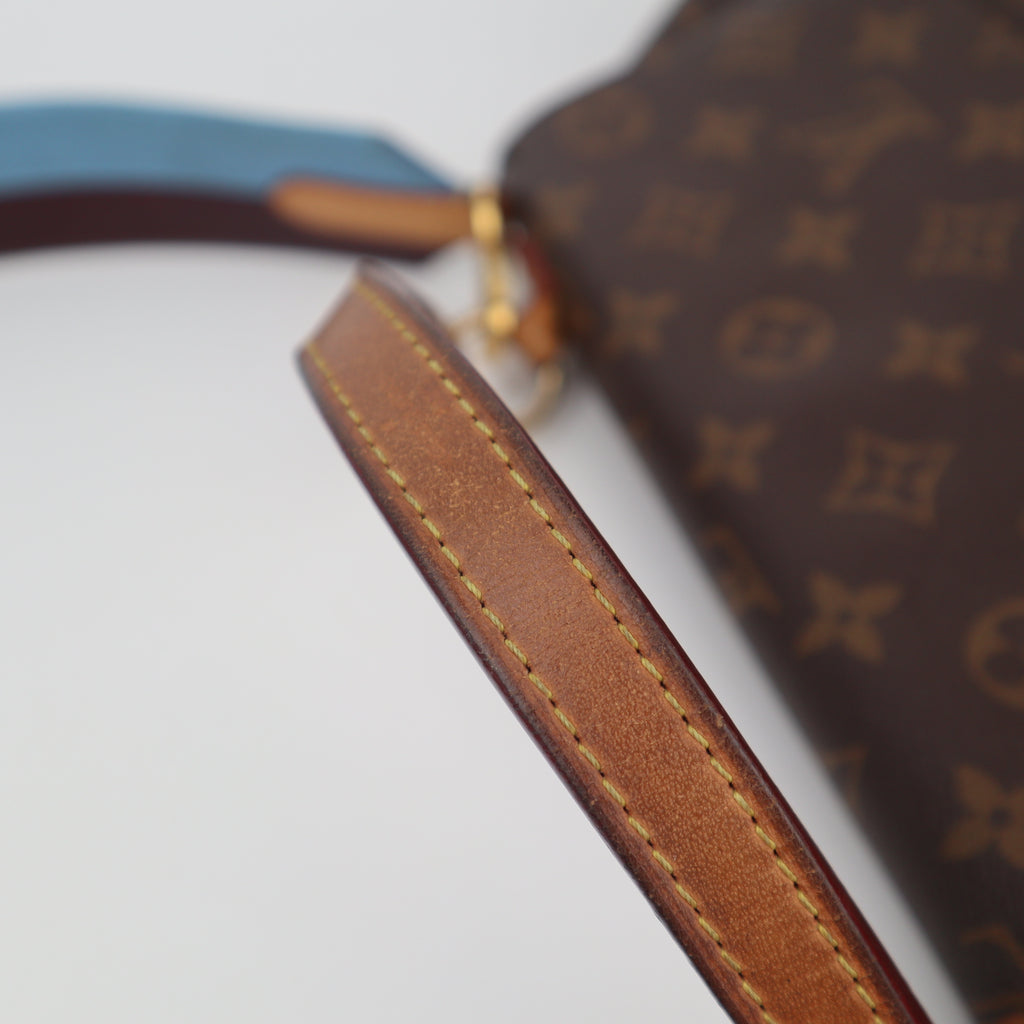 C2759 Louis Vuitton Top Handle Bag Monogram Cluny MM | Pre-Owned Very Good Brown Monogram Canvas