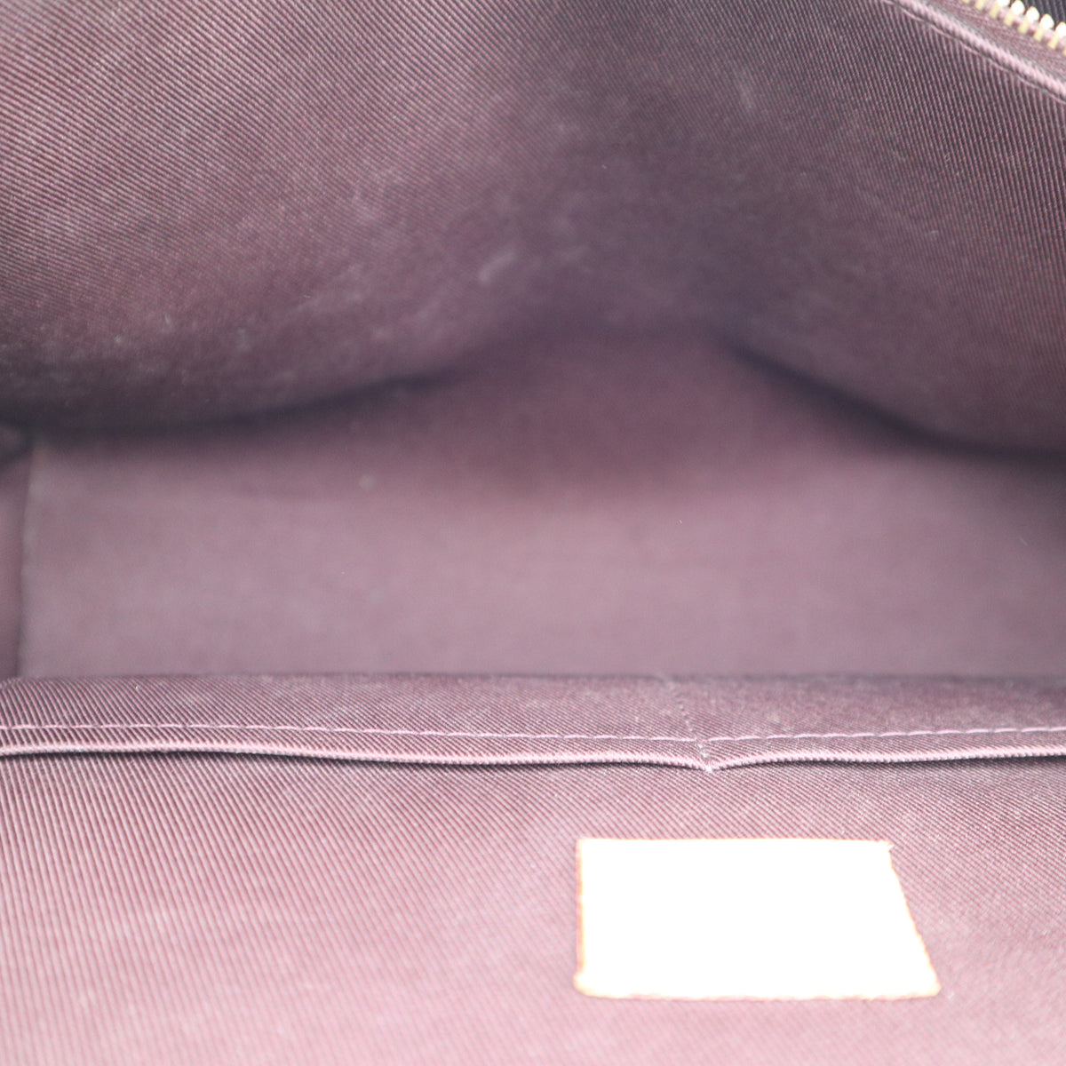 C2759 Louis Vuitton Top Handle Bag Monogram Cluny MM | Pre-Owned Very Good Brown Monogram Canvas