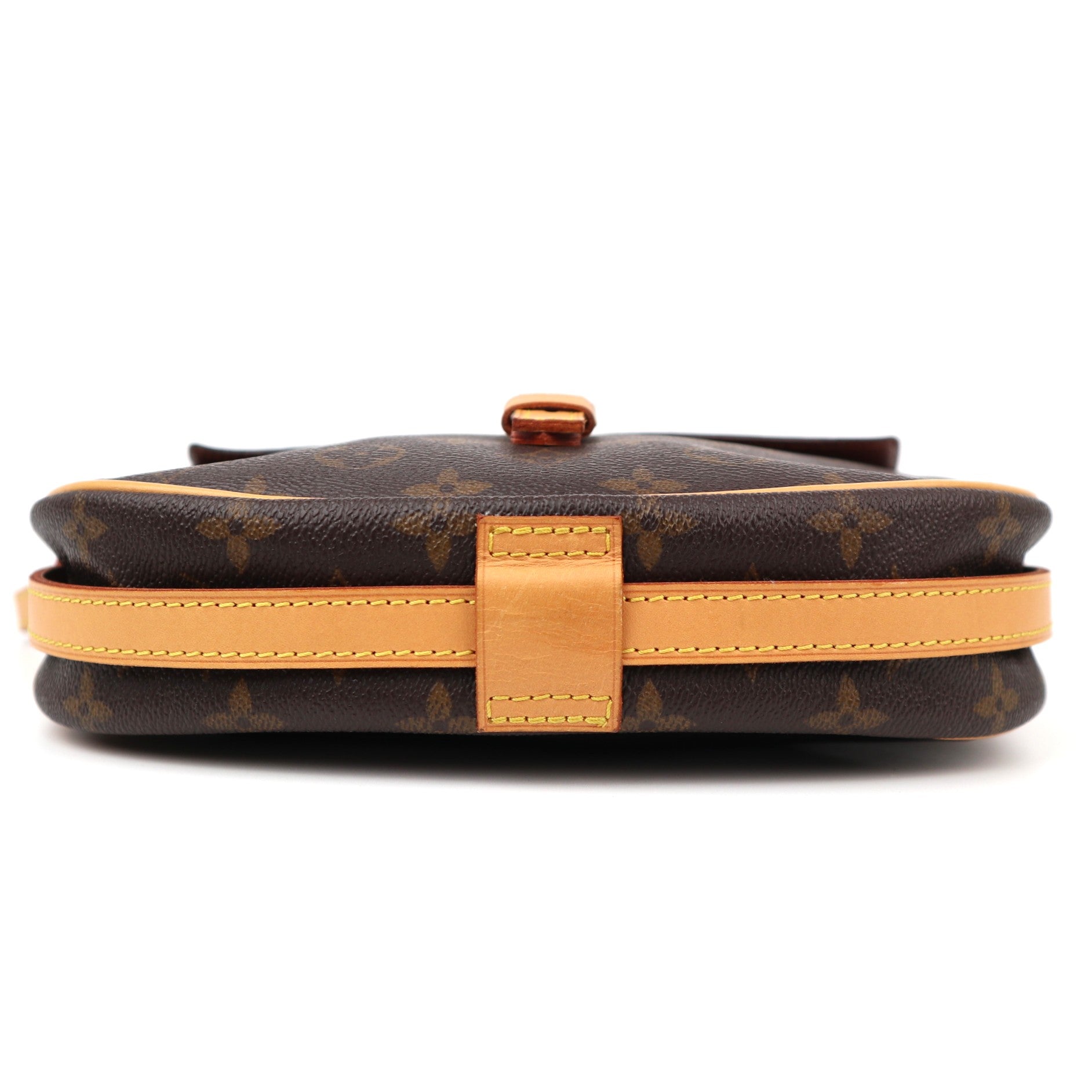 C1254R Louis Vuitton Monogram Canvas Jeune Fille MM Shoulder Bag-Pre Owned
