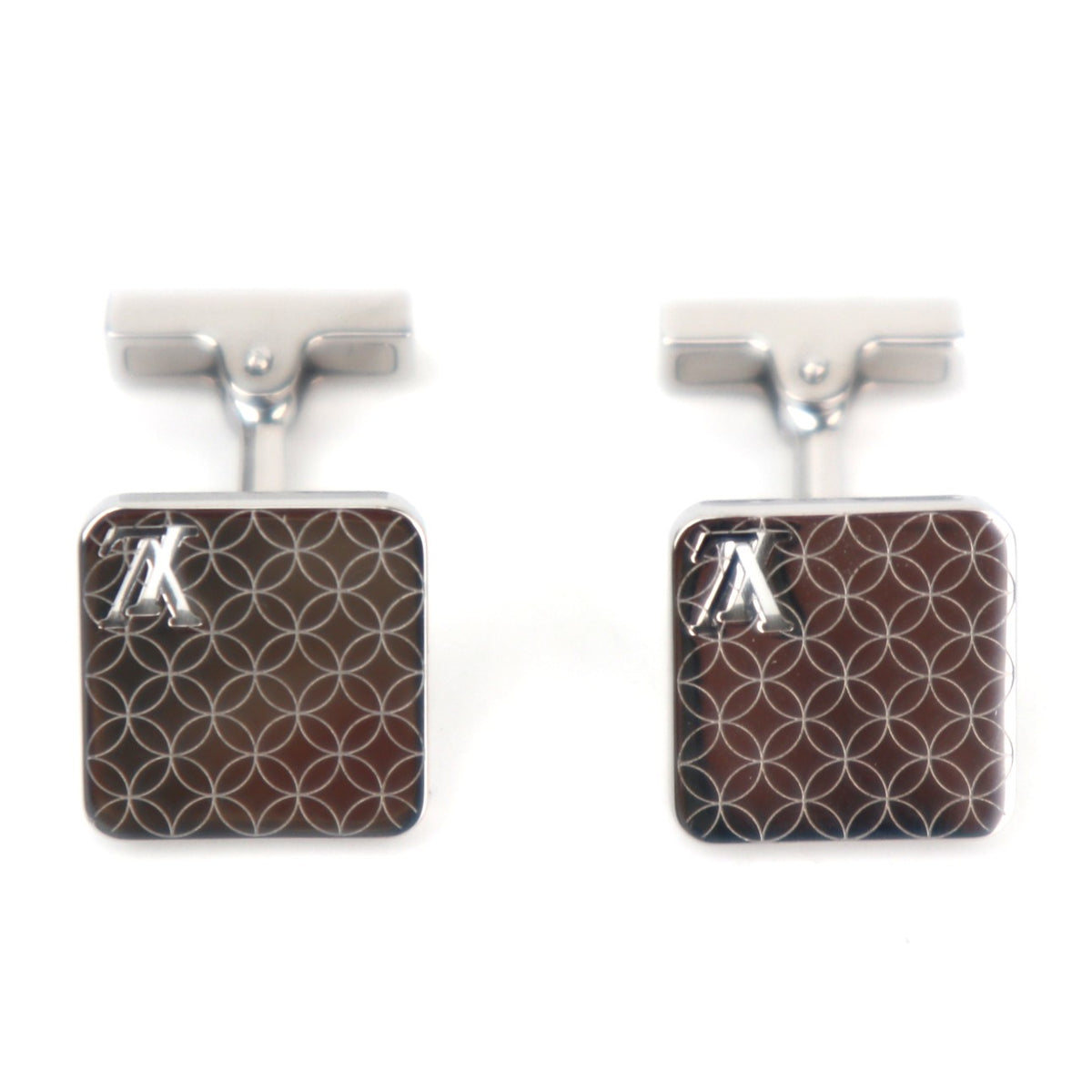C2760 Louis Vuitton Cufflinks Bouton de Manchette Champs-Élysées | Pre-Owned Excellent