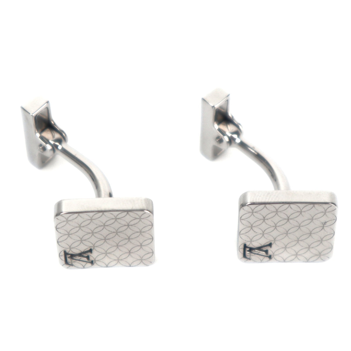 C2760 Louis Vuitton Cufflinks Bouton de Manchette Champs-Élysées | Pre-Owned Excellent