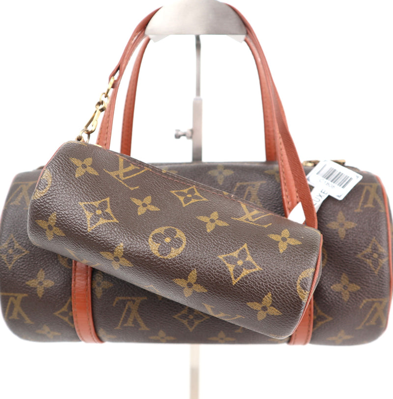 Louis Vuitton Monogram Canvas Papillon 26 Shoulder Bag C1808R | Pre-Owned Very Good Brown Monogram Canvas
