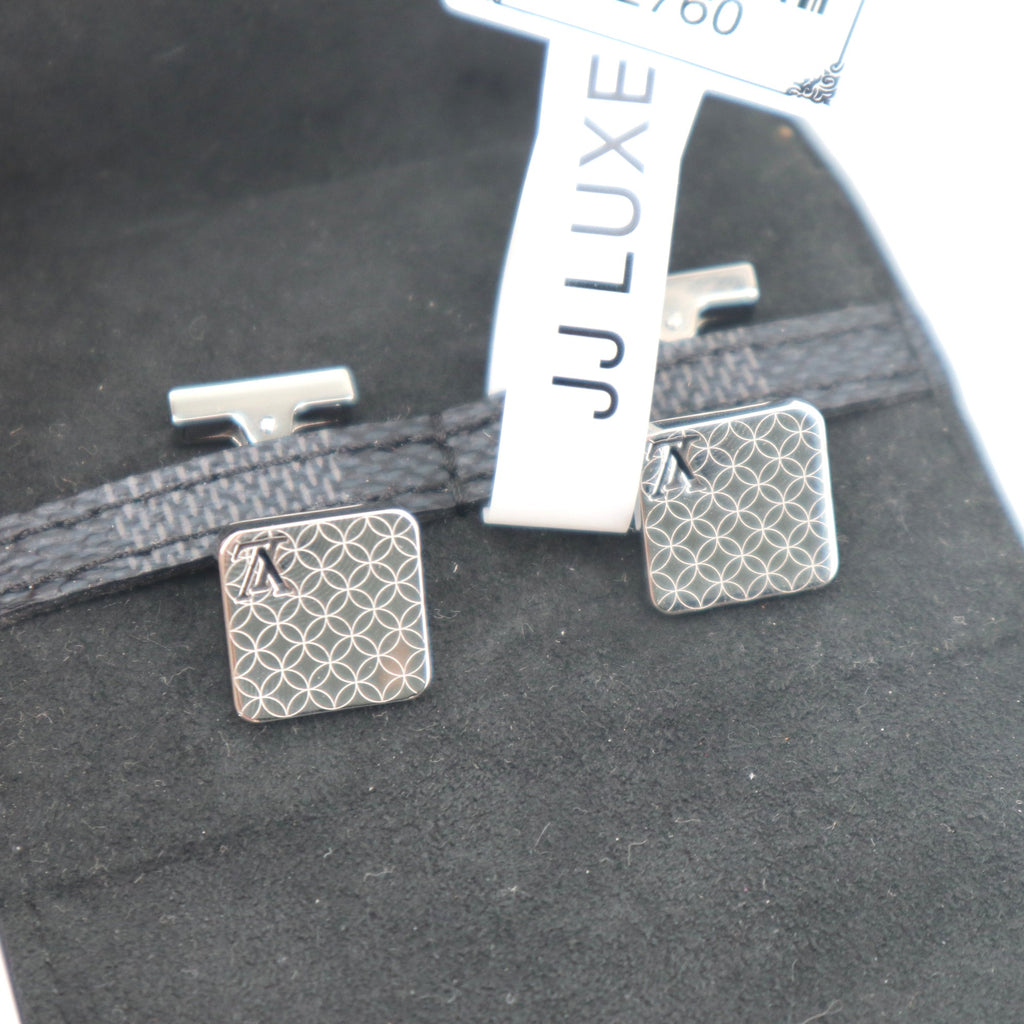 C2760 Louis Vuitton Cufflinks Bouton de Manchette Champs-Élysées | Pre-Owned Excellent