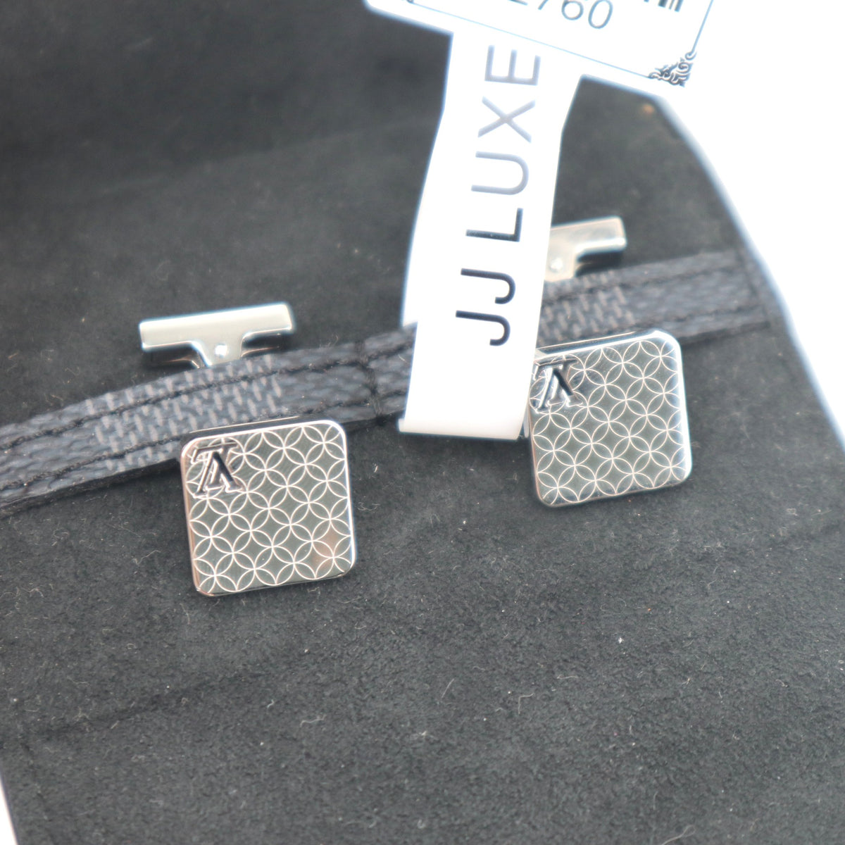 C2760 Louis Vuitton Cufflinks Bouton de Manchette Champs-Élysées | Pre-Owned Excellent