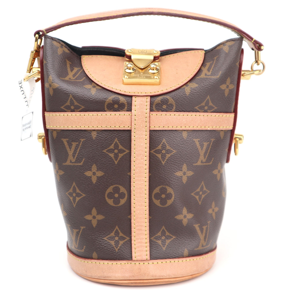 C2761 Louis Vuitton Top Handle Bag Monogram Duffle Bag | Pre-Owned Very Good Brown Monogram Canvas