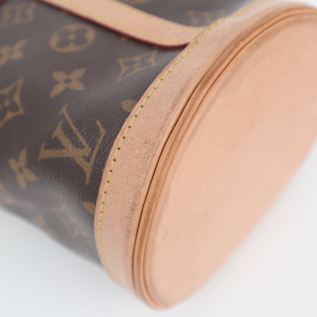 C2761 Louis Vuitton Top Handle Bag Monogram Duffle Bag | Pre-Owned Very Good Brown Monogram Canvas