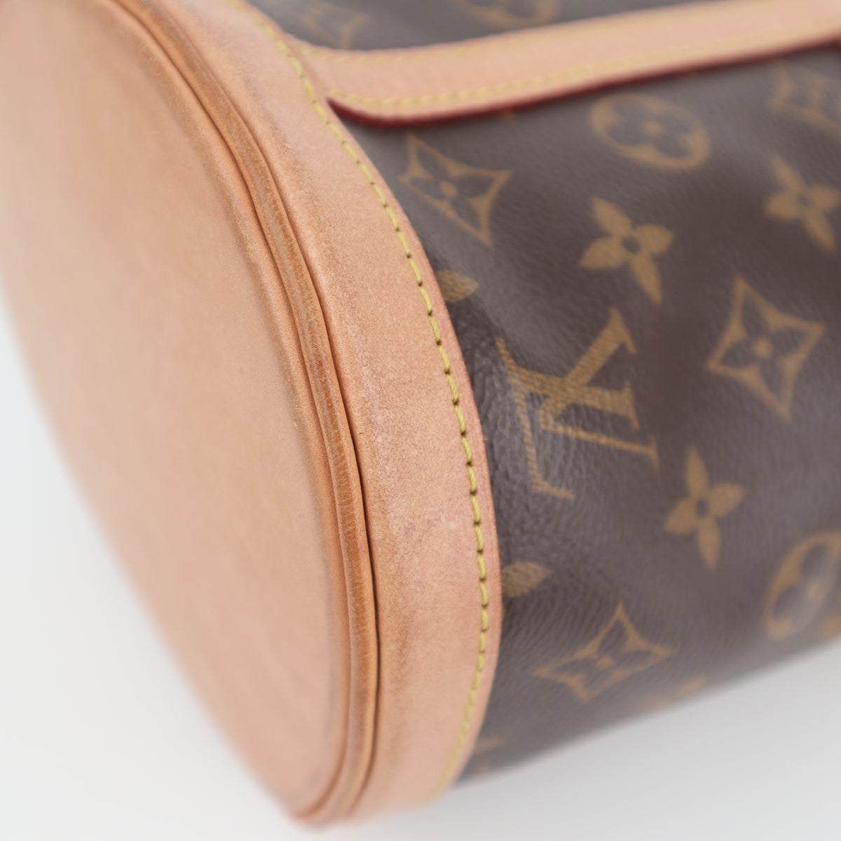 C2761 Louis Vuitton Top Handle Bag Monogram Duffle Bag | Pre-Owned Very Good Brown Monogram Canvas