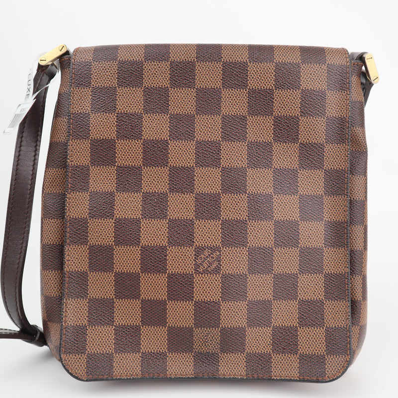 Louis Vuitton Damier Ebene Musette Salsa Shoulder Bag C1809 | Pre-Owned Very Good Brown Damier Ebene Canvas