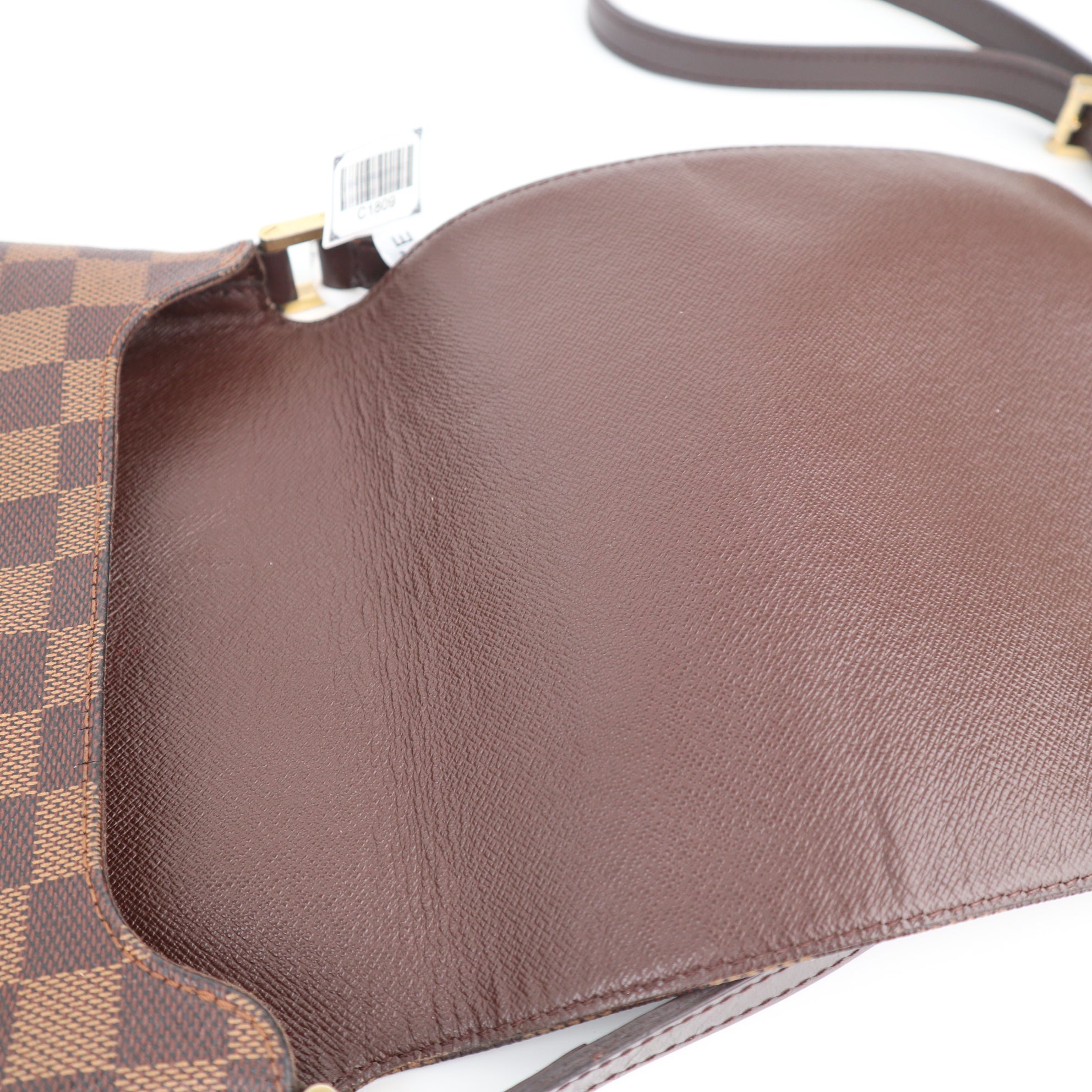 Louis Vuitton Damier Ebene Musette Salsa Shoulder Bag C1809 | Pre-Owned Very Good Brown Damier Ebene Canvas