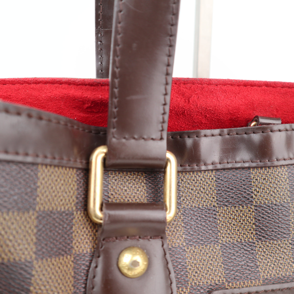 Louis Vuitton Damier Ebene Hampstead PM Shoulder Bag C1811 | Pre-Owned Very Good Brown Damier Ebene Canvas