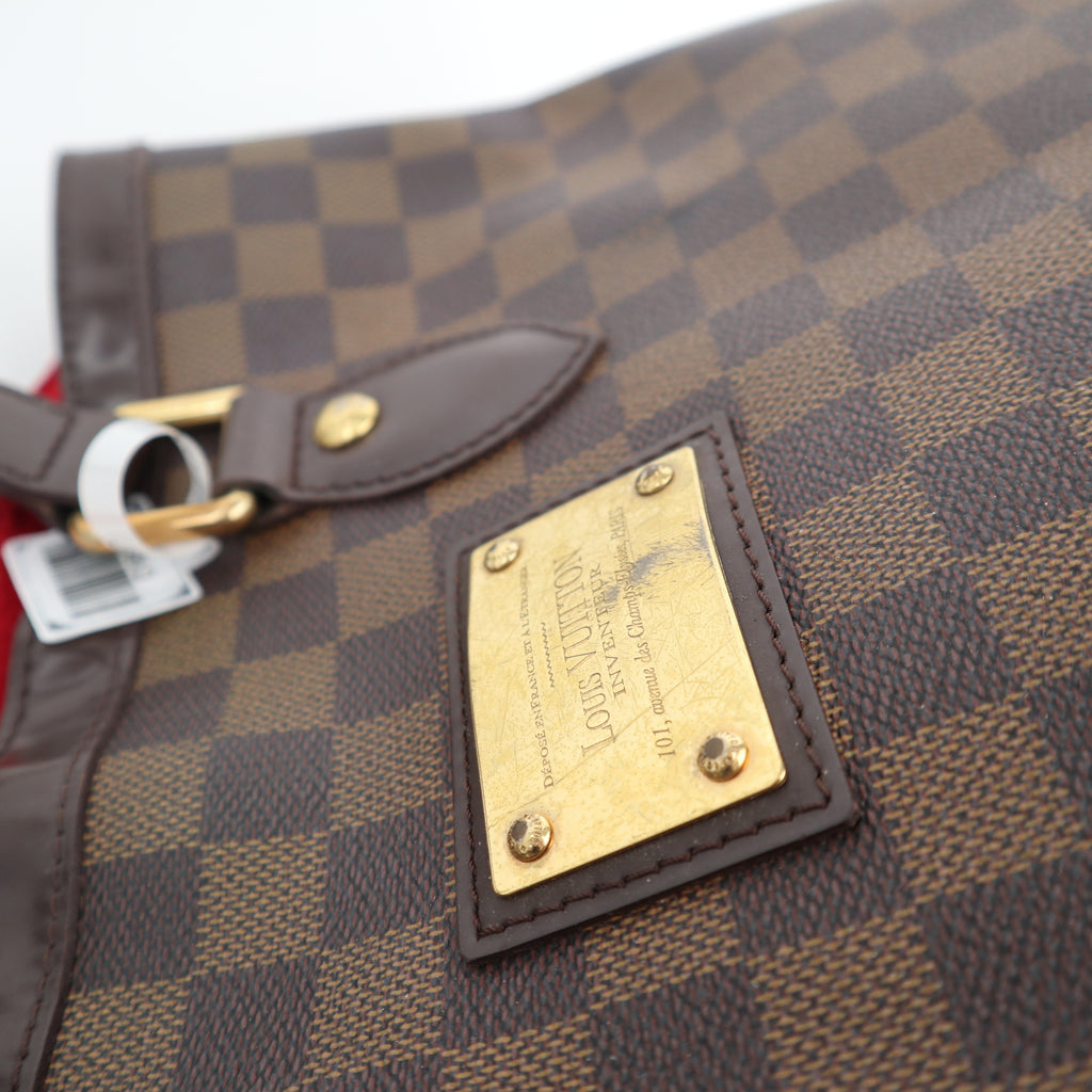 Louis Vuitton Damier Ebene Hampstead PM Shoulder Bag C1811 | Pre-Owned Very Good Brown Damier Ebene Canvas