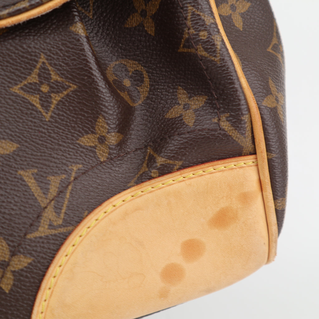 C2764 Louis Vuitton Shoulder Bag Monogram Beverly MM | Pre-Owned Very Good Brown Monogram Canvas