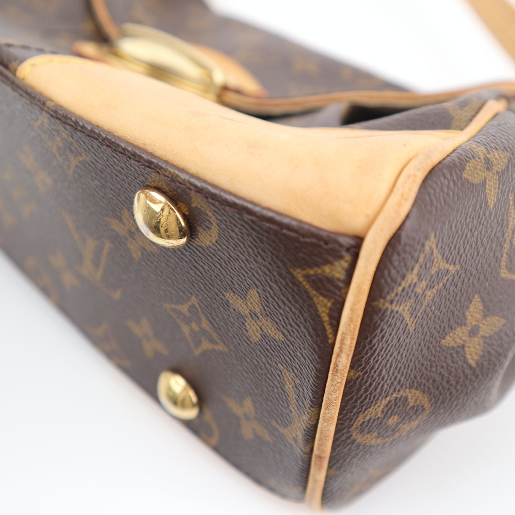 C2764 Louis Vuitton Shoulder Bag Monogram Beverly MM | Pre-Owned Very Good Brown Monogram Canvas