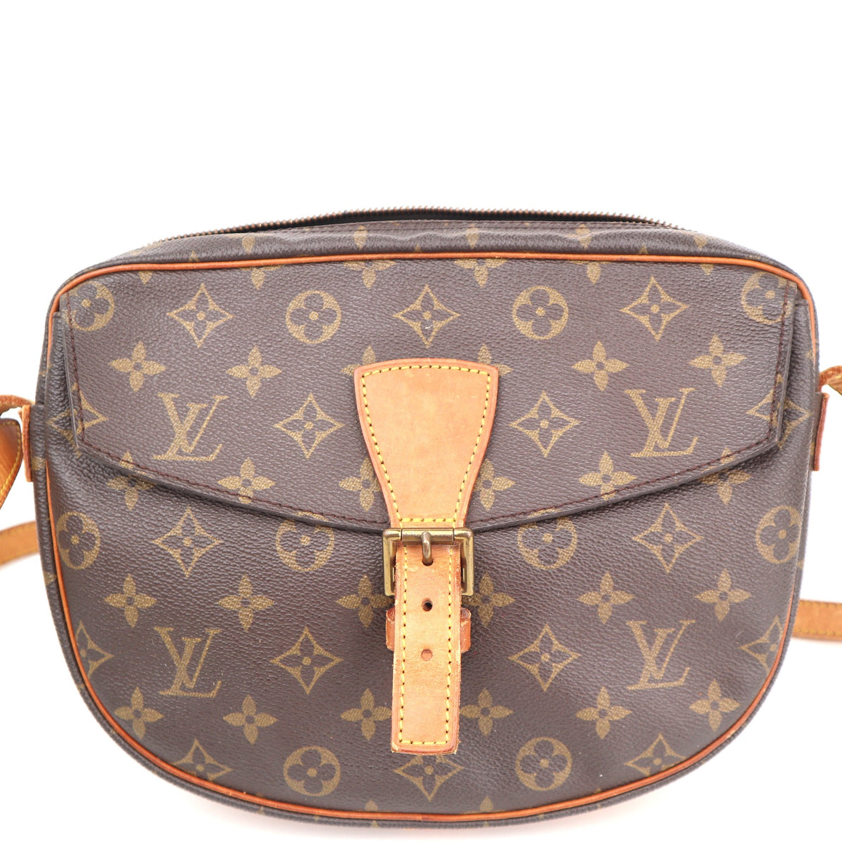 C2765 Louis Vuitton Crossbody Bag Monogram Jeune Fille MM | Pre-Owned Very Good Brown Monogram Canvas