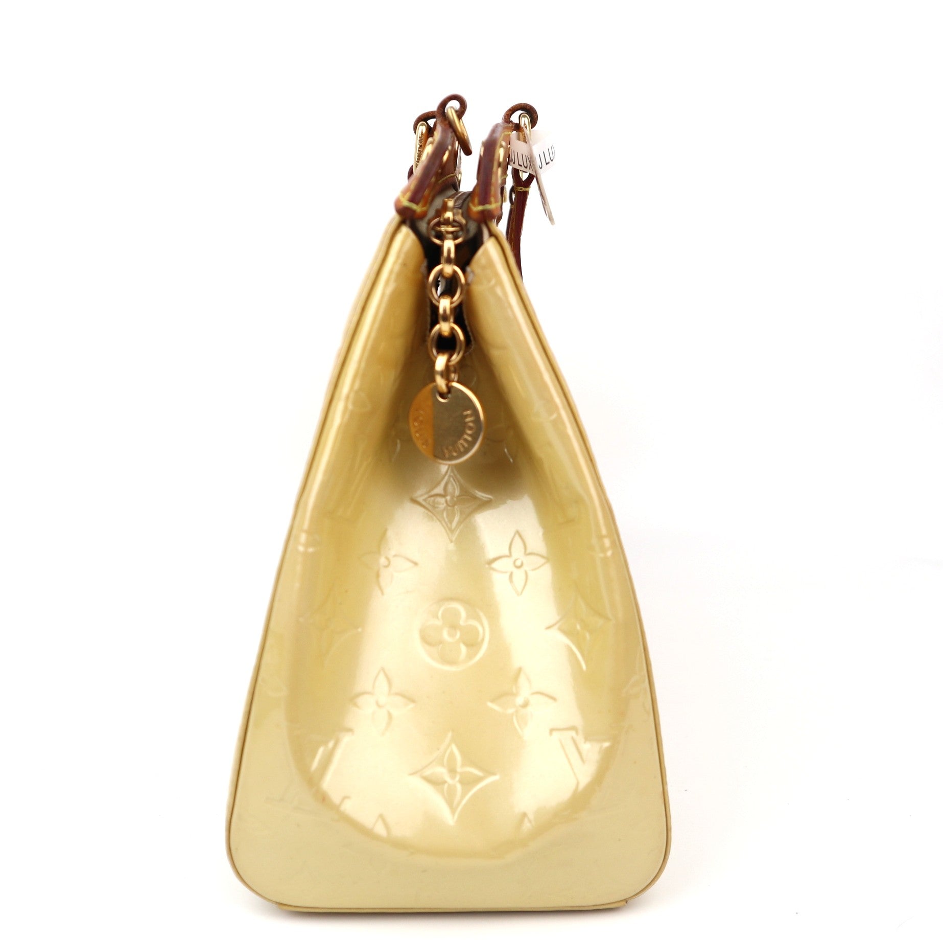 C1258 Louis Vuitton Monogram Vernis Brea MM-Pre Owned
