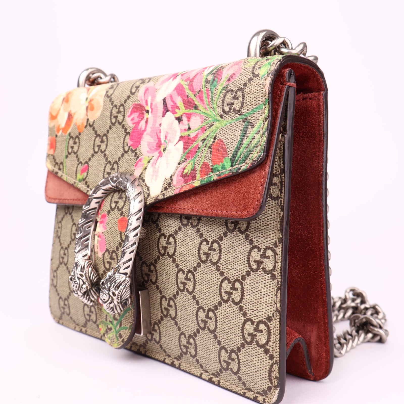 J1044 Gucci Dionysus GG Blooms Mini Bag- Pre Owned