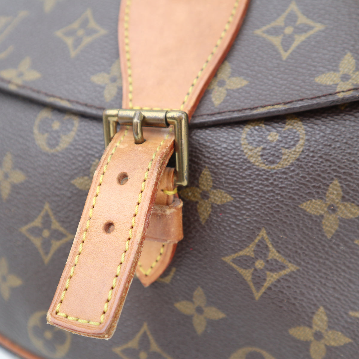 C2765 Louis Vuitton Crossbody Bag Monogram Jeune Fille MM | Pre-Owned Very Good Brown Monogram Canvas