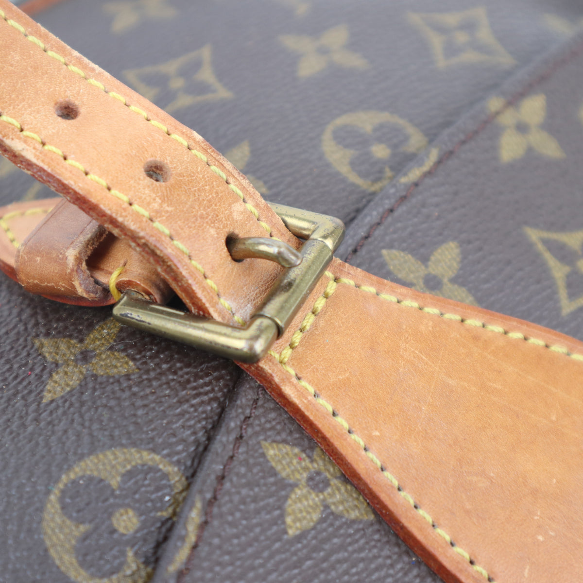 C2765 Louis Vuitton Crossbody Bag Monogram Jeune Fille MM | Pre-Owned Very Good Brown Monogram Canvas