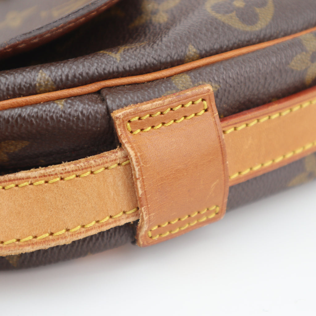 C2765 Louis Vuitton Crossbody Bag Monogram Jeune Fille MM | Pre-Owned Very Good Brown Monogram Canvas