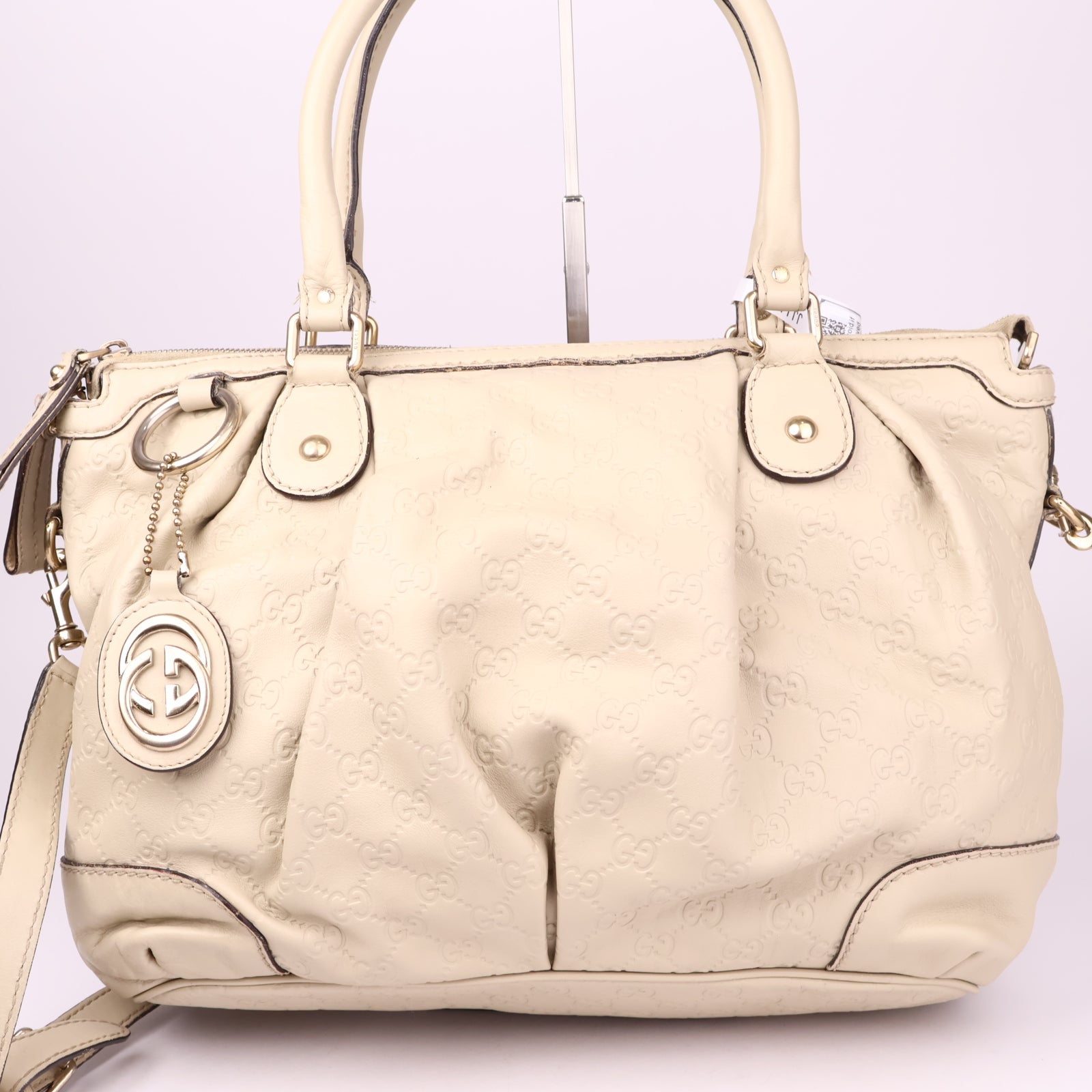 J1043 Gucci Guccissima Sukey Satchel- Pre Owned