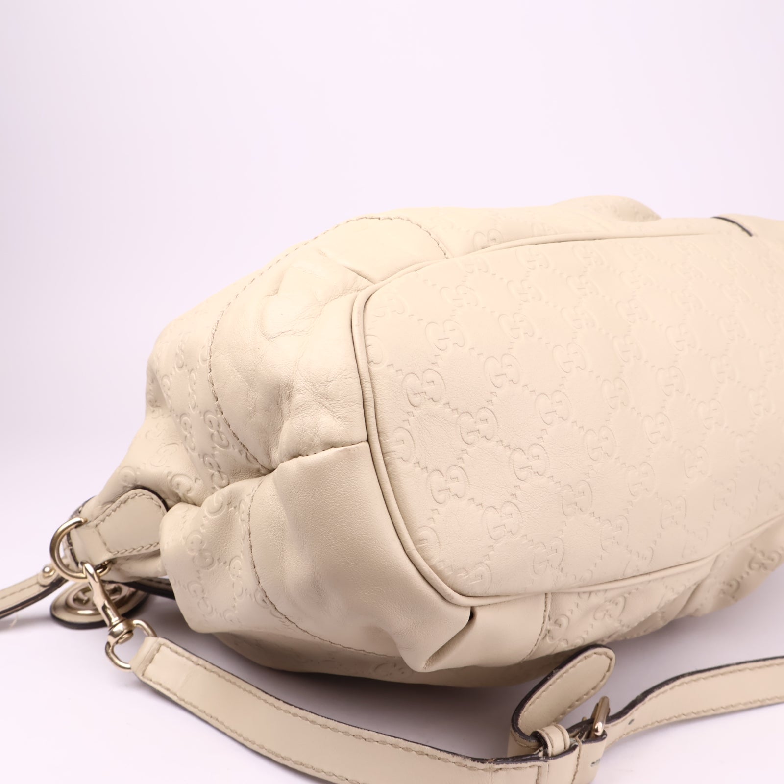 J1043 Gucci Guccissima Sukey Satchel- Pre Owned