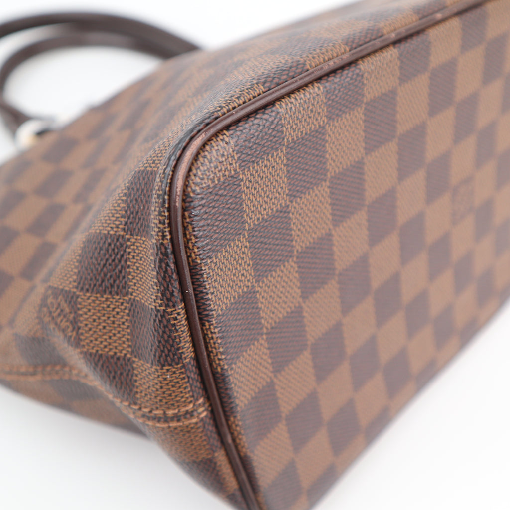 C2767 Louis Vuitton Shoulder Bag Damier Ebene Saleya PM | Pre-Owned Excellent Brown Damier Ebene Canvas