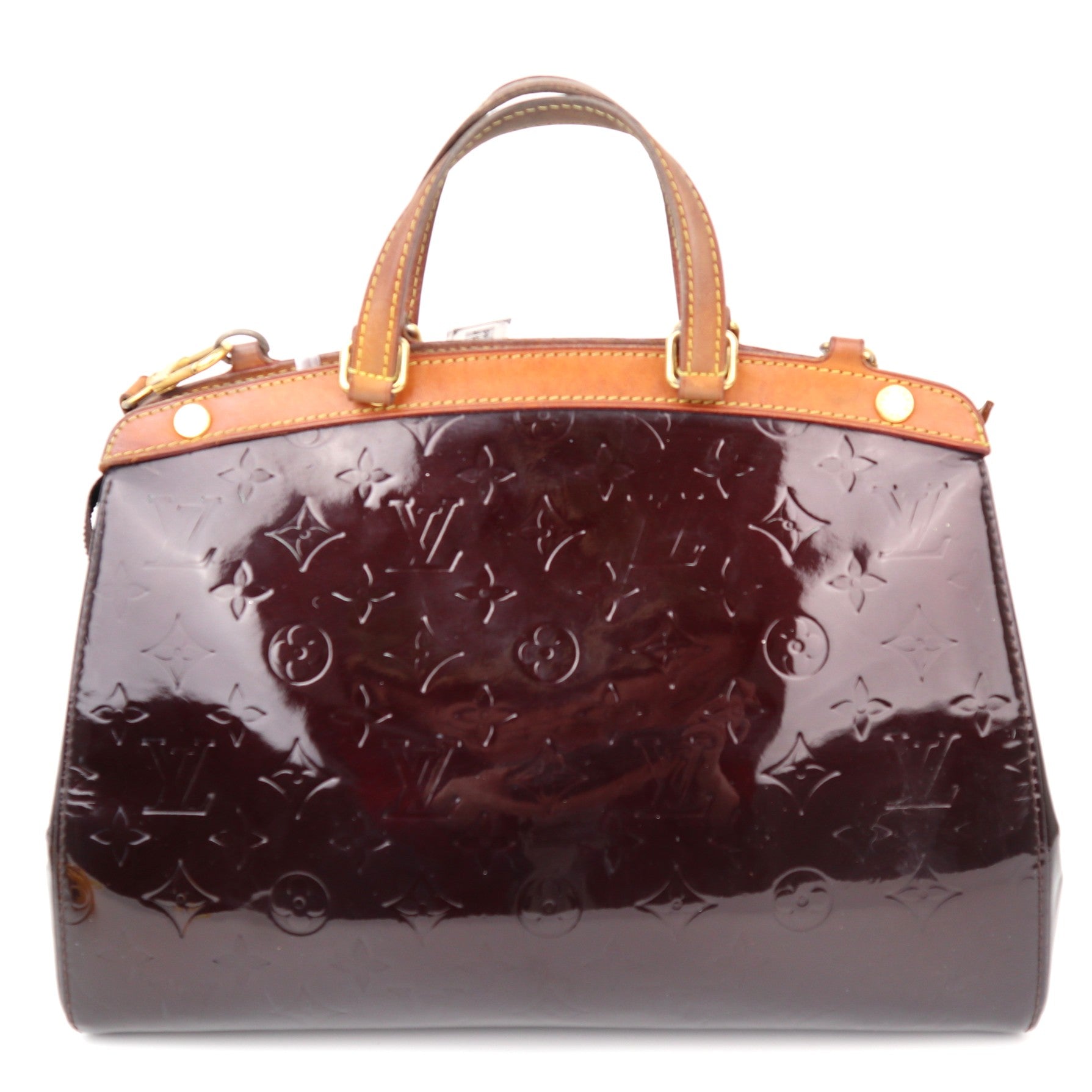 C1260 Louis Vuitton Monogram Vernis Brea MM-Pre Owned