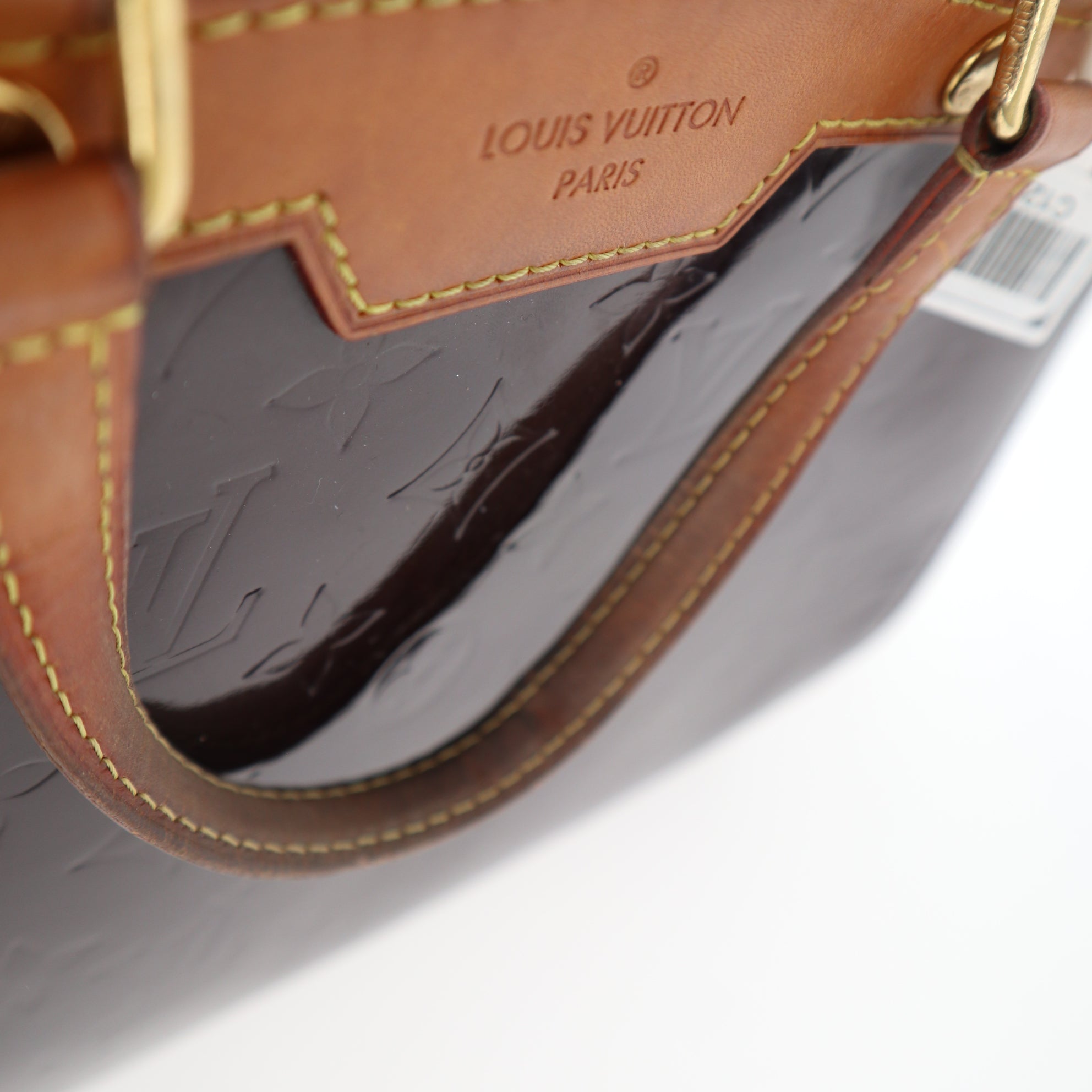 C1260 Louis Vuitton Monogram Vernis Brea MM-Pre Owned