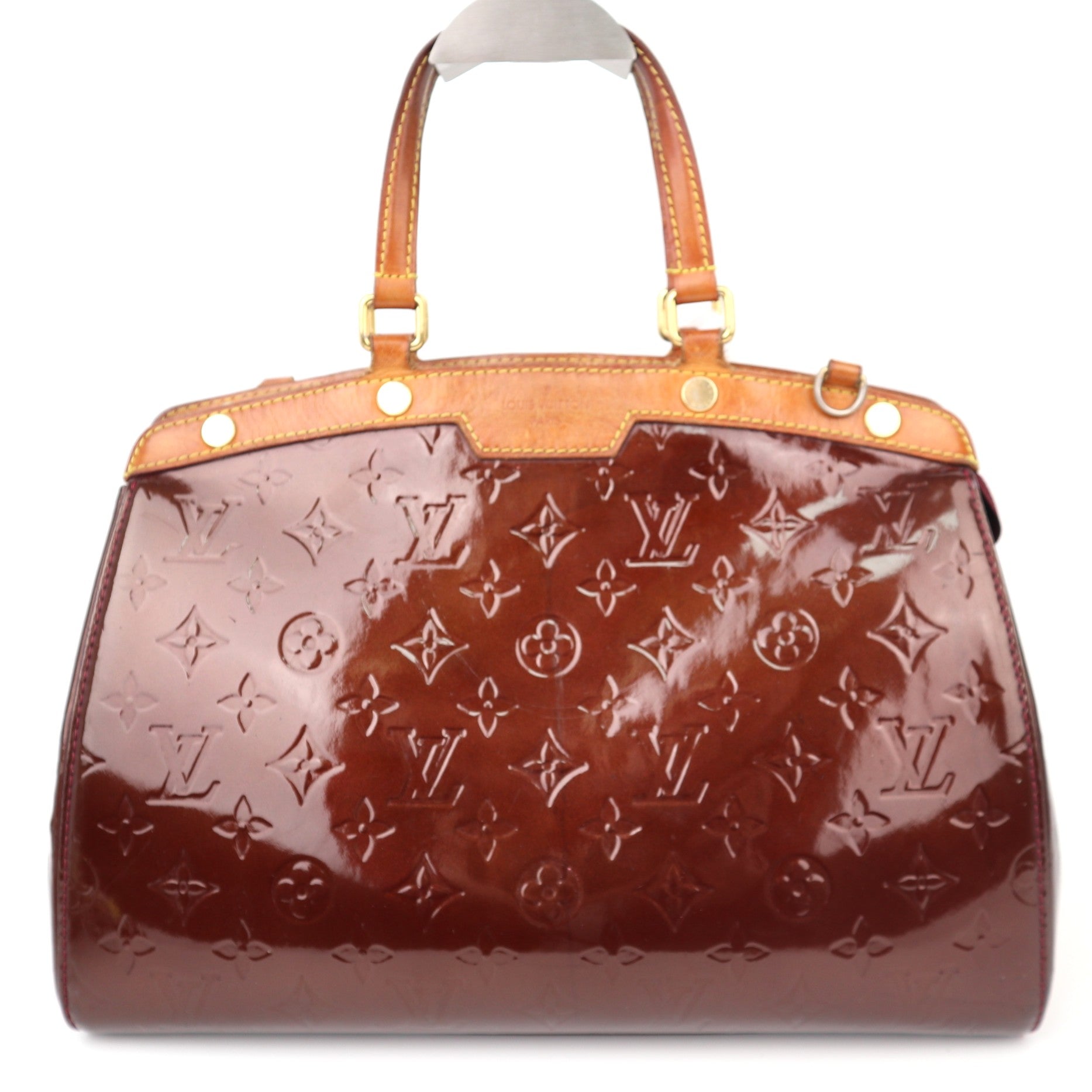 C1262 Louis Vuitton Monogram Vernis Brea MM-Pre Owned