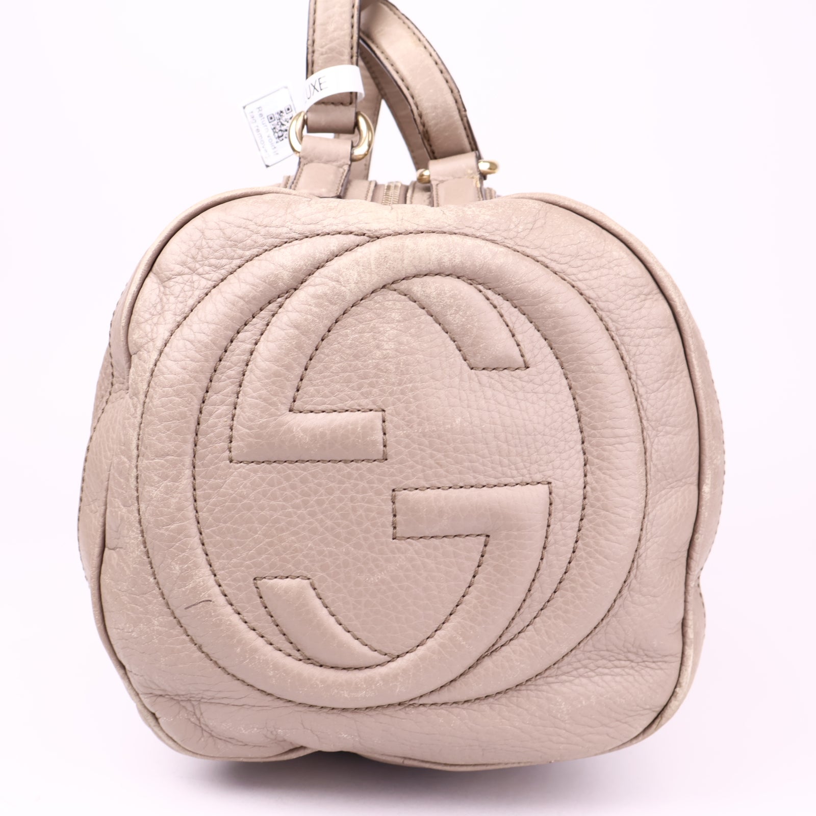 J1049 Gucci Soho Fringe Bowling Bag- Pre Owned