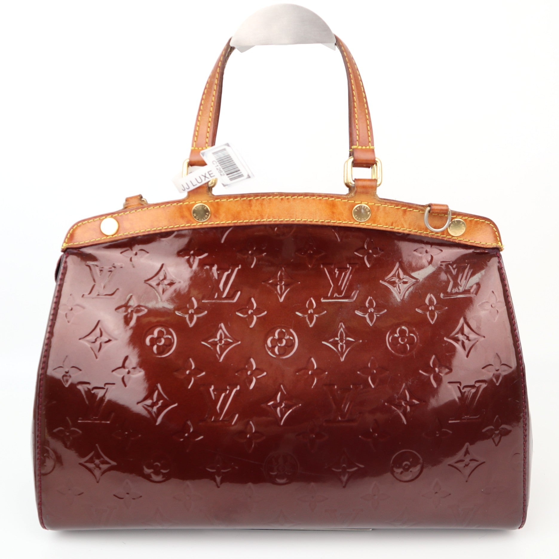 C1262 Louis Vuitton Monogram Vernis Brea MM-Pre Owned
