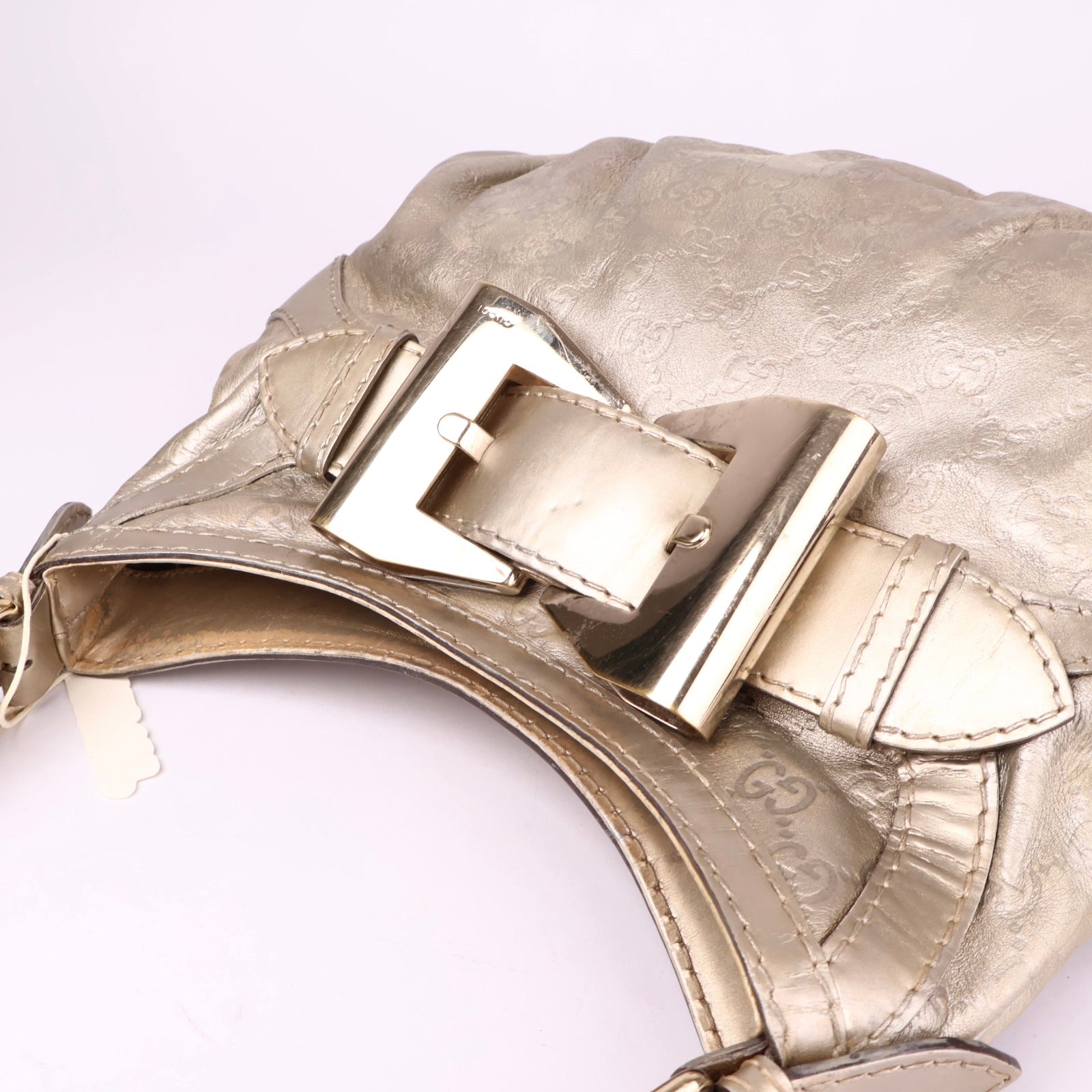 J3521 Gucci Guccissima Queen Hobo Bag- Pre Owned