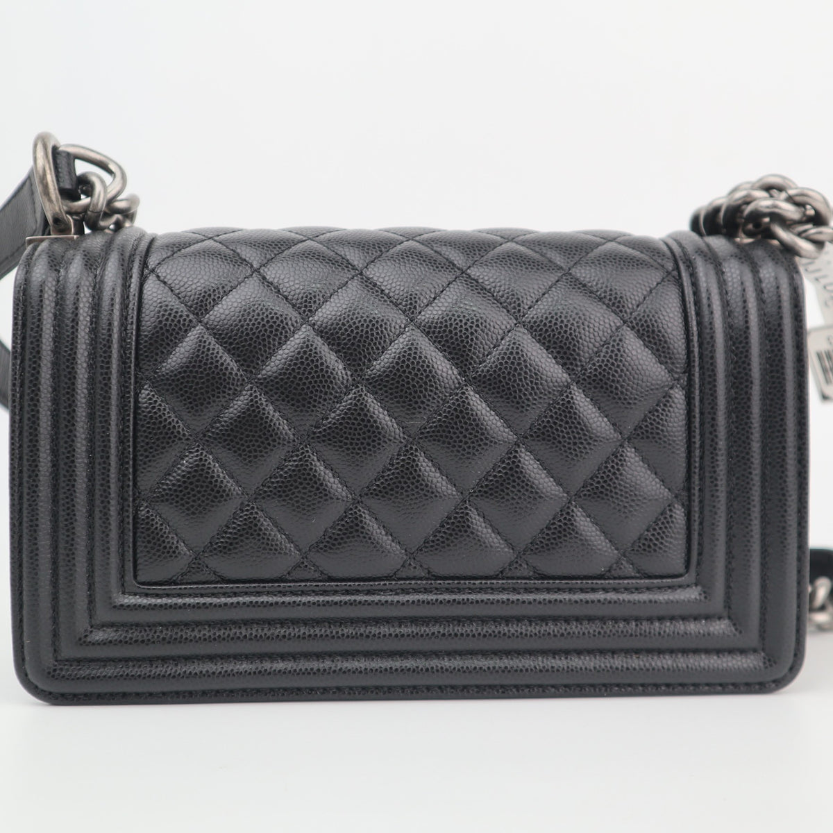 C2773 Chanel Shoulder Bag Boy Chanel Small | Pre-Owned Very Good Quilted Leather
