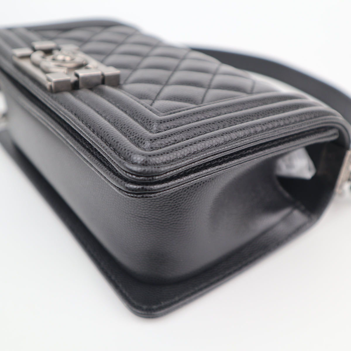 C2773 Chanel Shoulder Bag Boy Chanel Small | Pre-Owned Very Good Quilted Leather