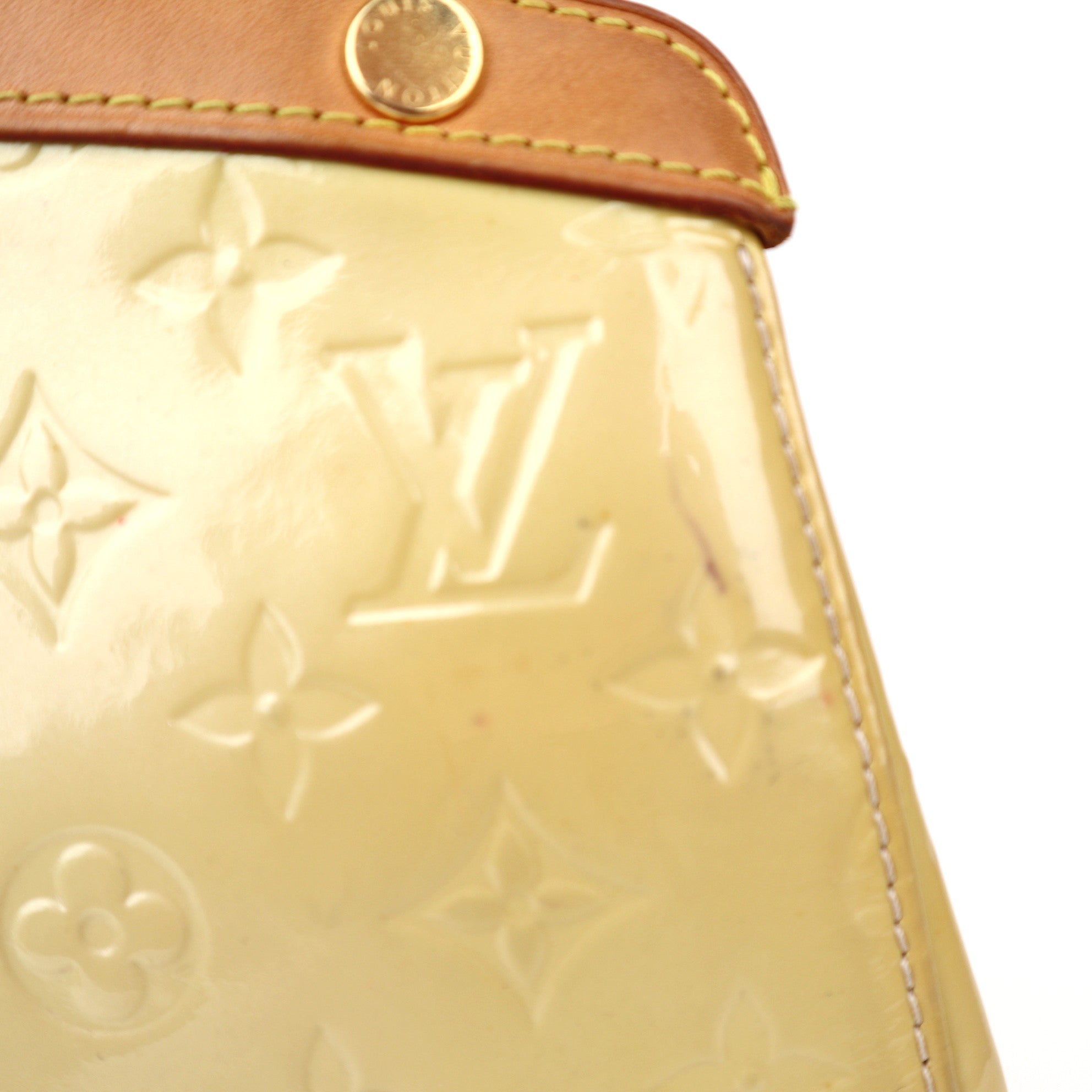 C1258 Louis Vuitton Monogram Vernis Brea MM-Pre Owned