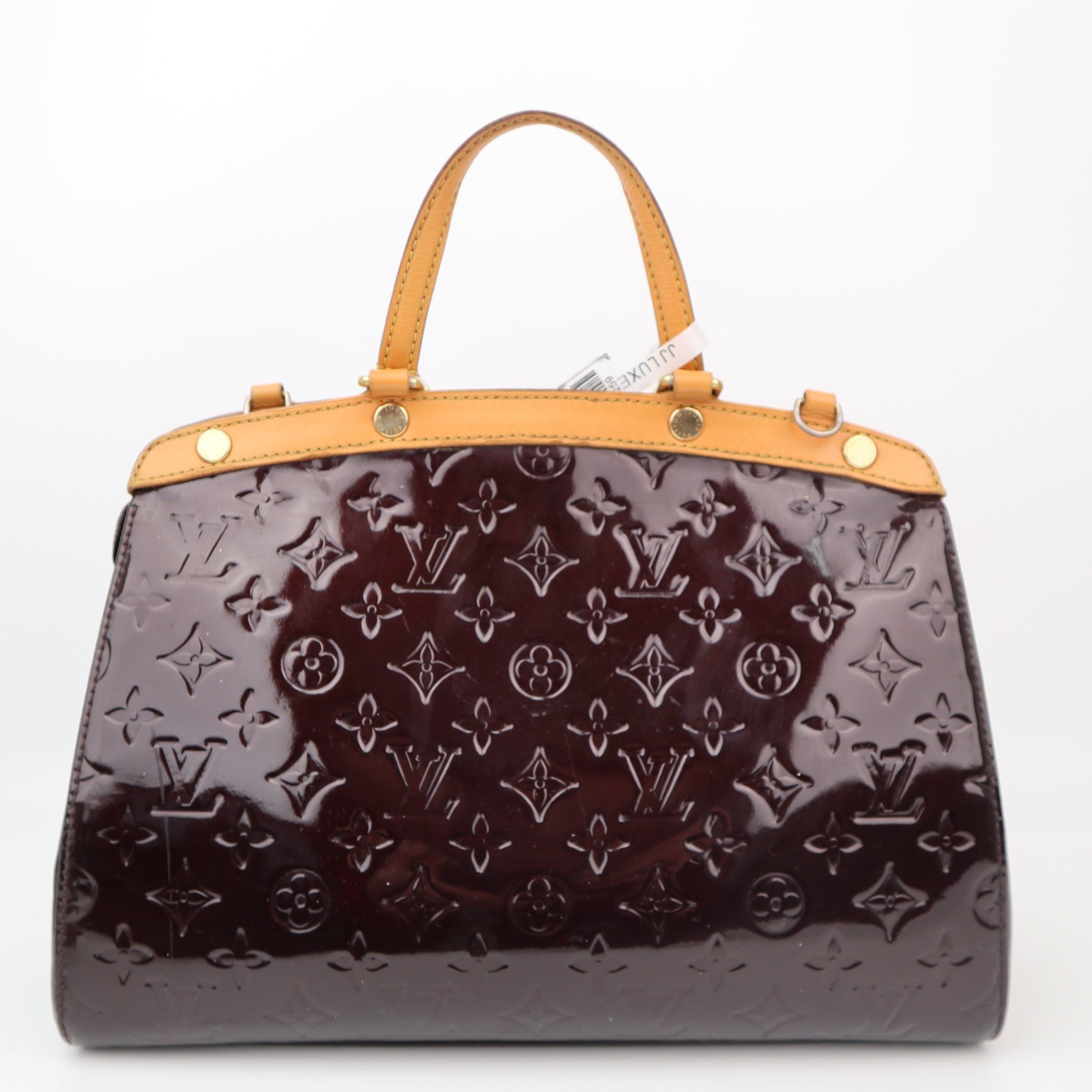 C1259 Louis Vuitton Monogram Vernis Brea MM-Pre Owned