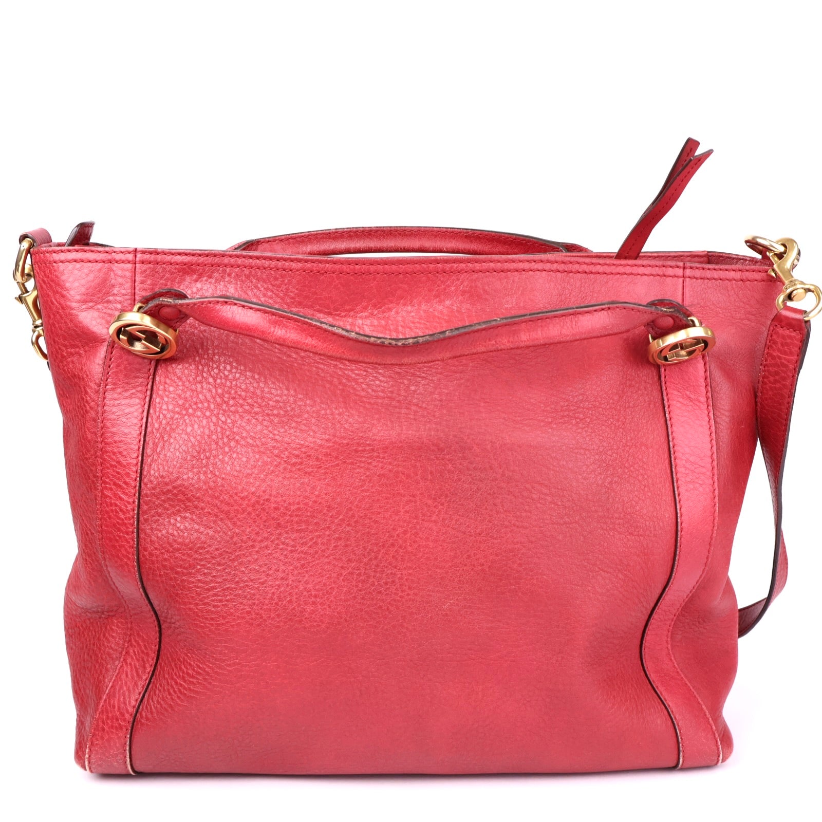 J3511 Gucci  Medium Leather Miss GG satchel- Pre Owned