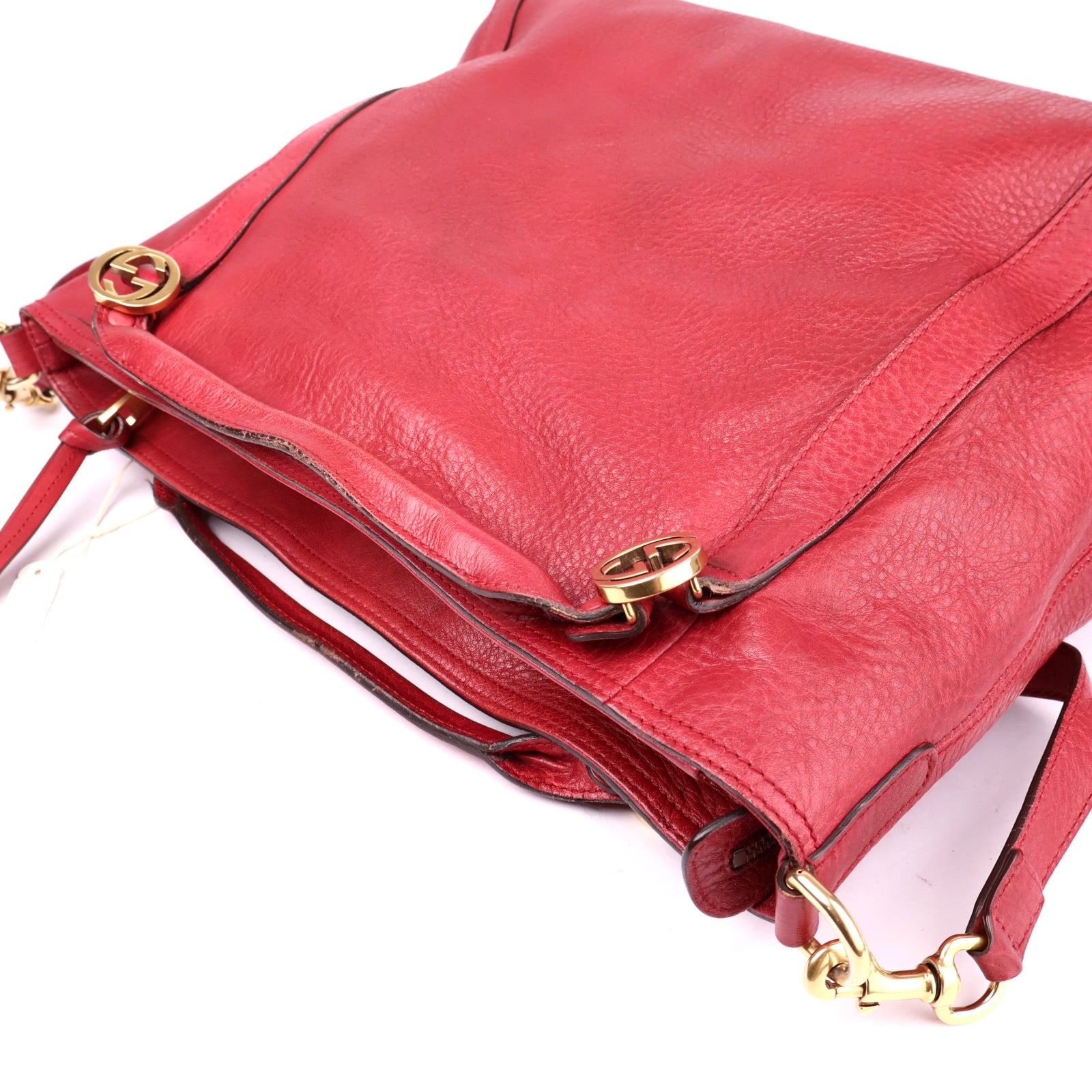 J3511 Gucci  Medium Leather Miss GG satchel- Pre Owned