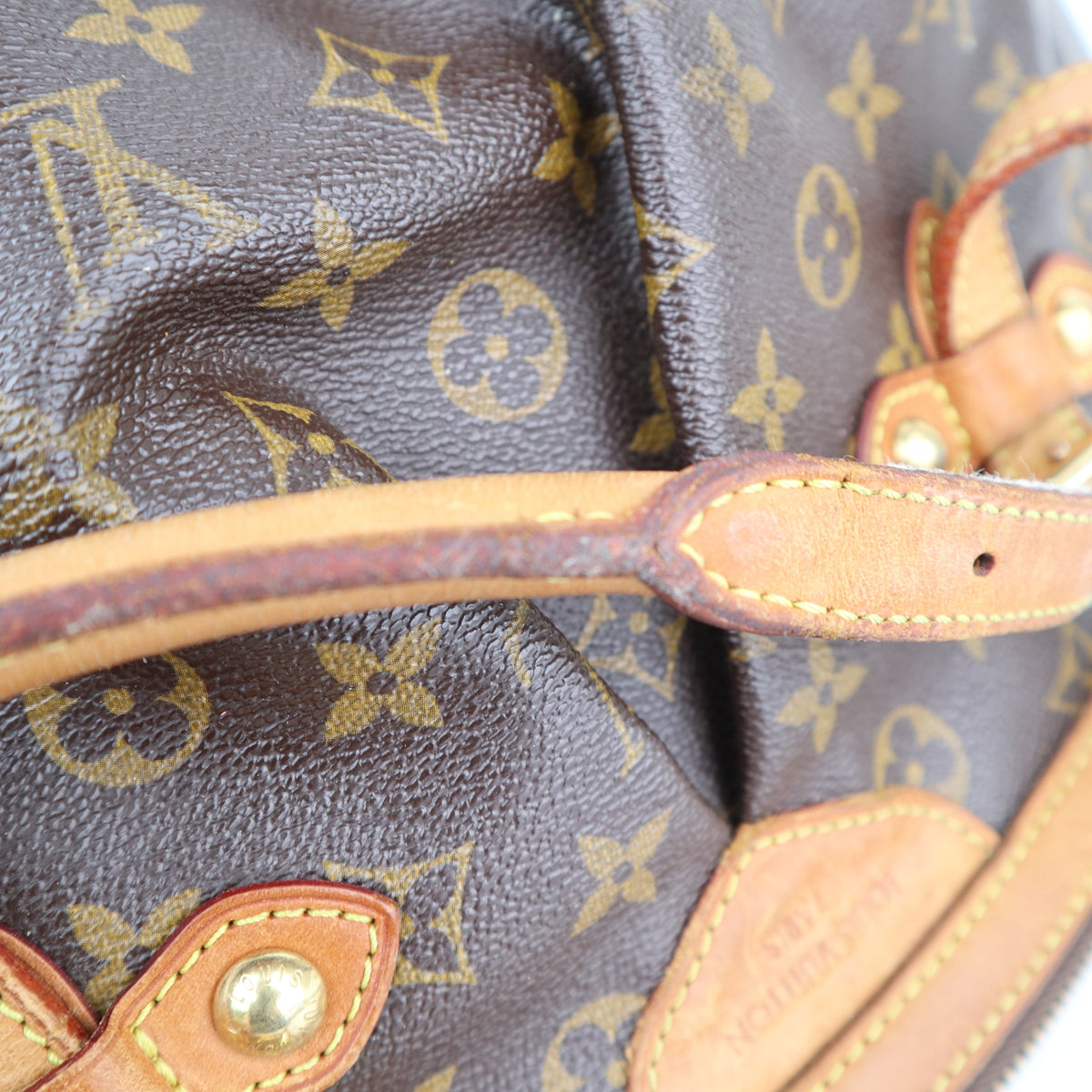 Louis Vuitton Monogram Canvas Tivoli GM Bag C1819 | Pre-Owned Very Good Brown Monogram Canvas