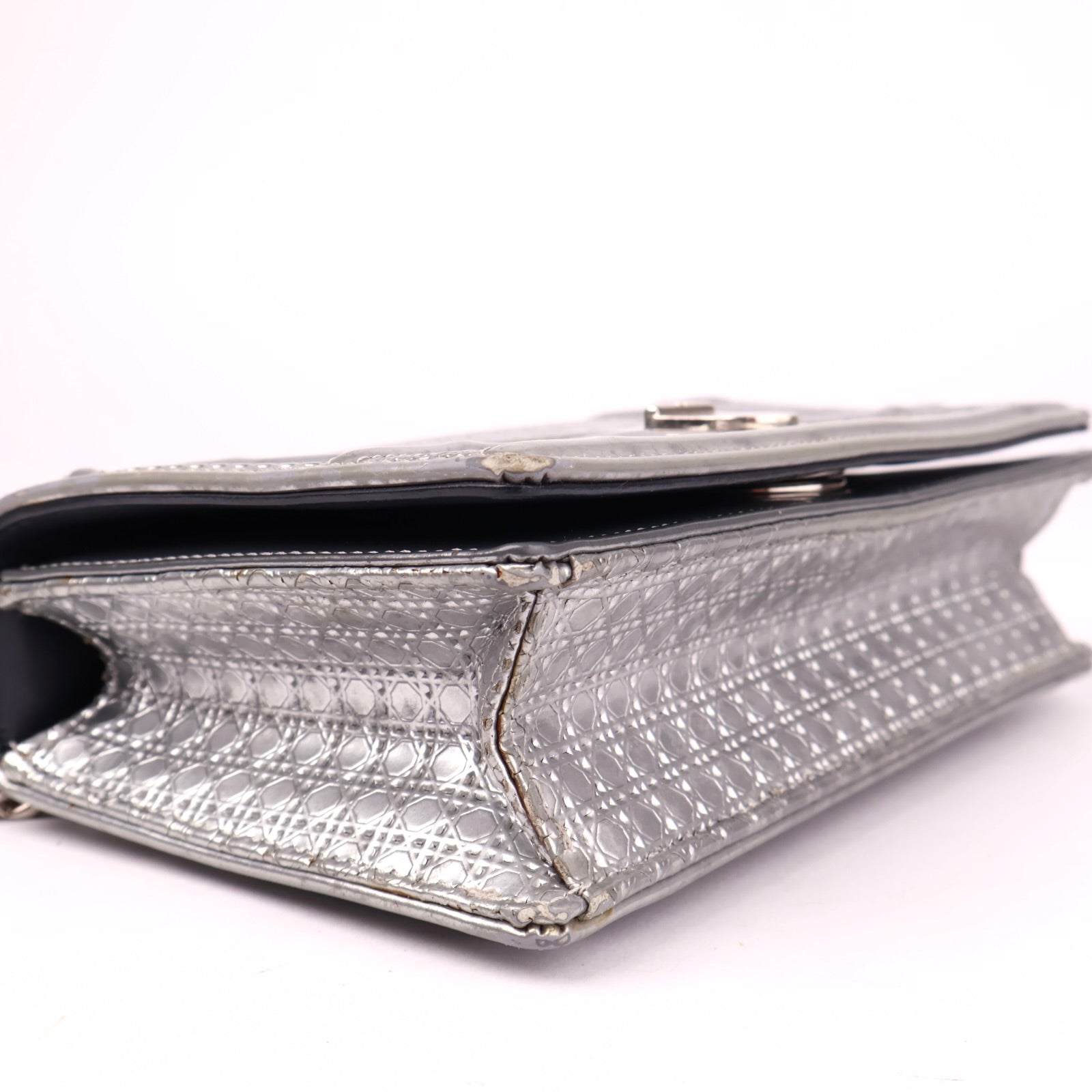 J3520 Christian Dior Micro Cannage Diorama Flap Bag- Pre Owned