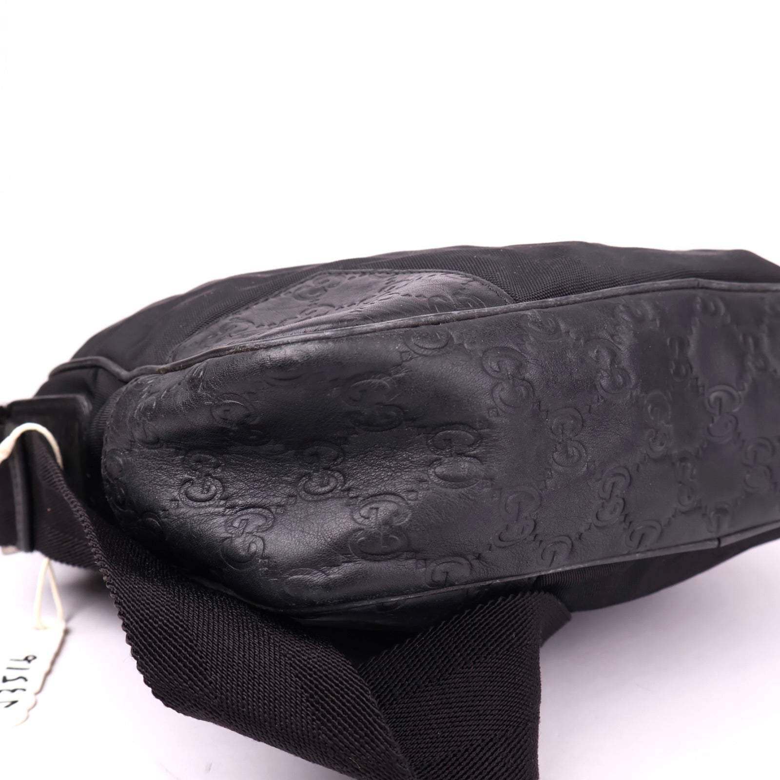 J3516 Gucci Shoulder Bag Black Synthetic- Pre Owned