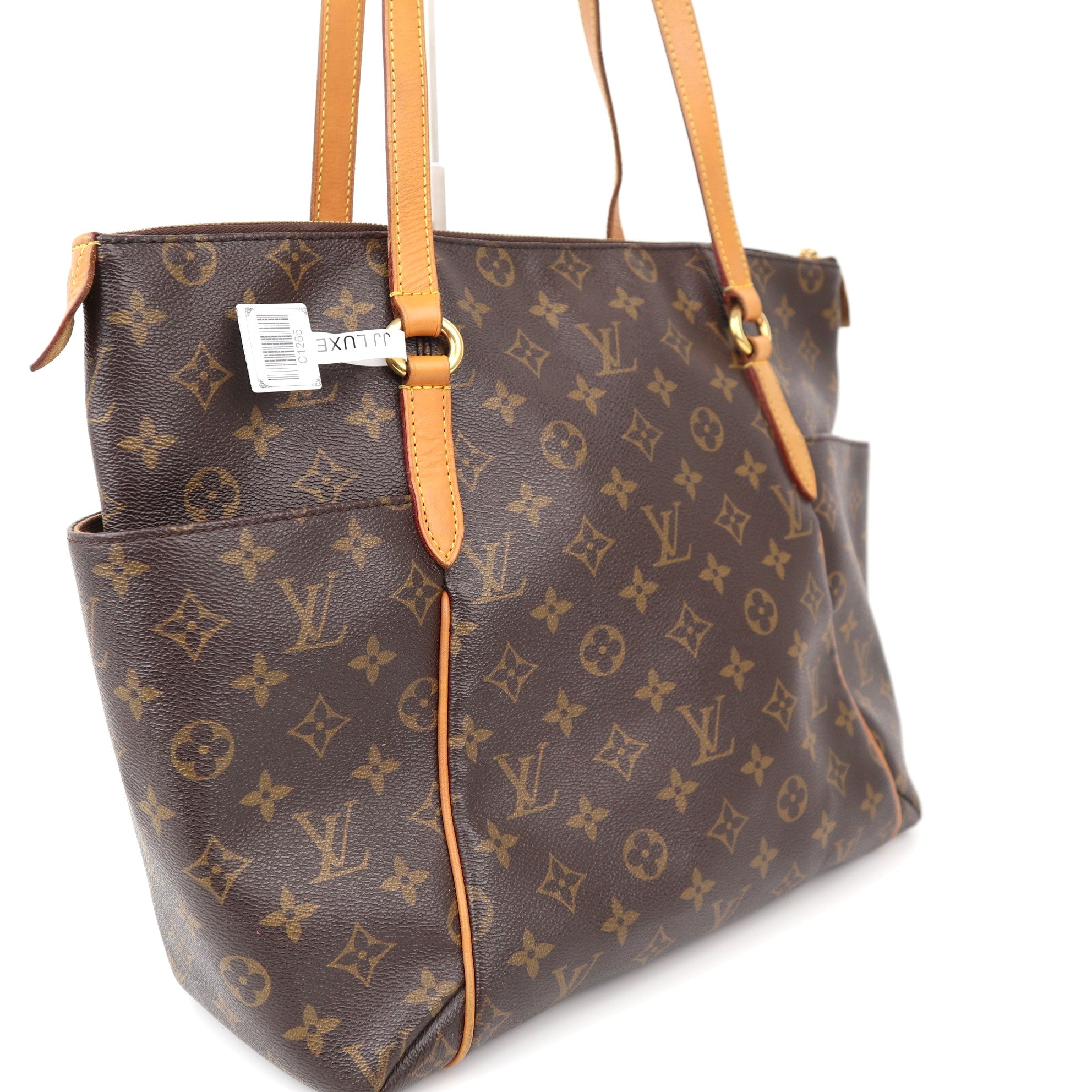 C1265 Louis Vuitton Totally Monogram Canvas Shoulder Bag-Pre Owned