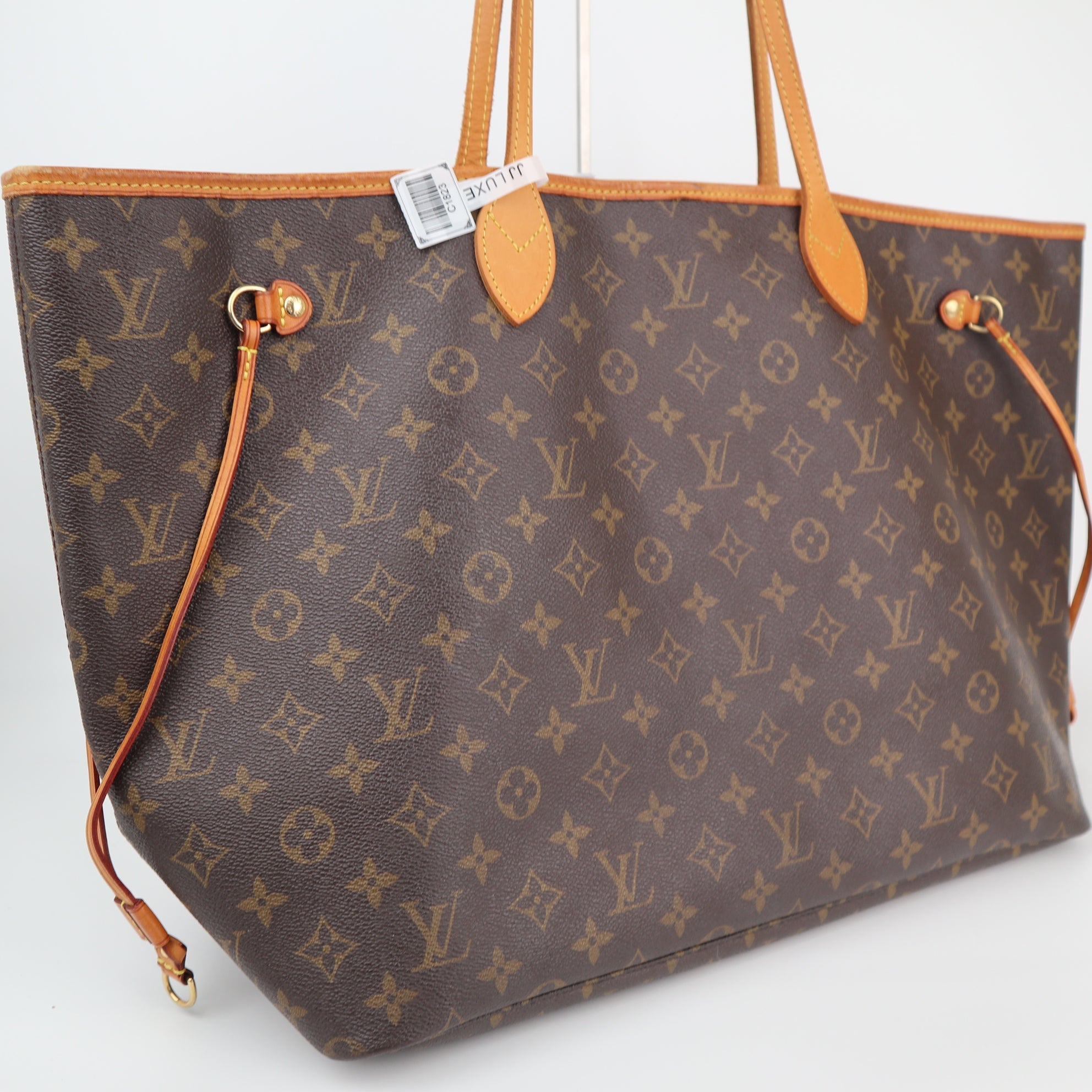 Louis Vuitton Monogram Canvas Neverfull GM Tote Bag C1823 | Pre-Owned Very Good Brown Monogram Canvas