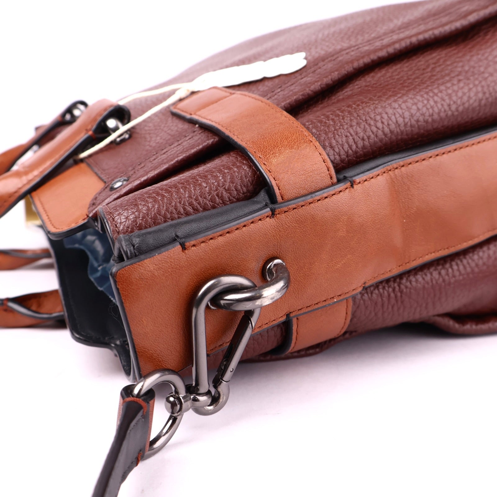 J3517 Coach Leather Signoria Brown Handle Bags- Pre Owned