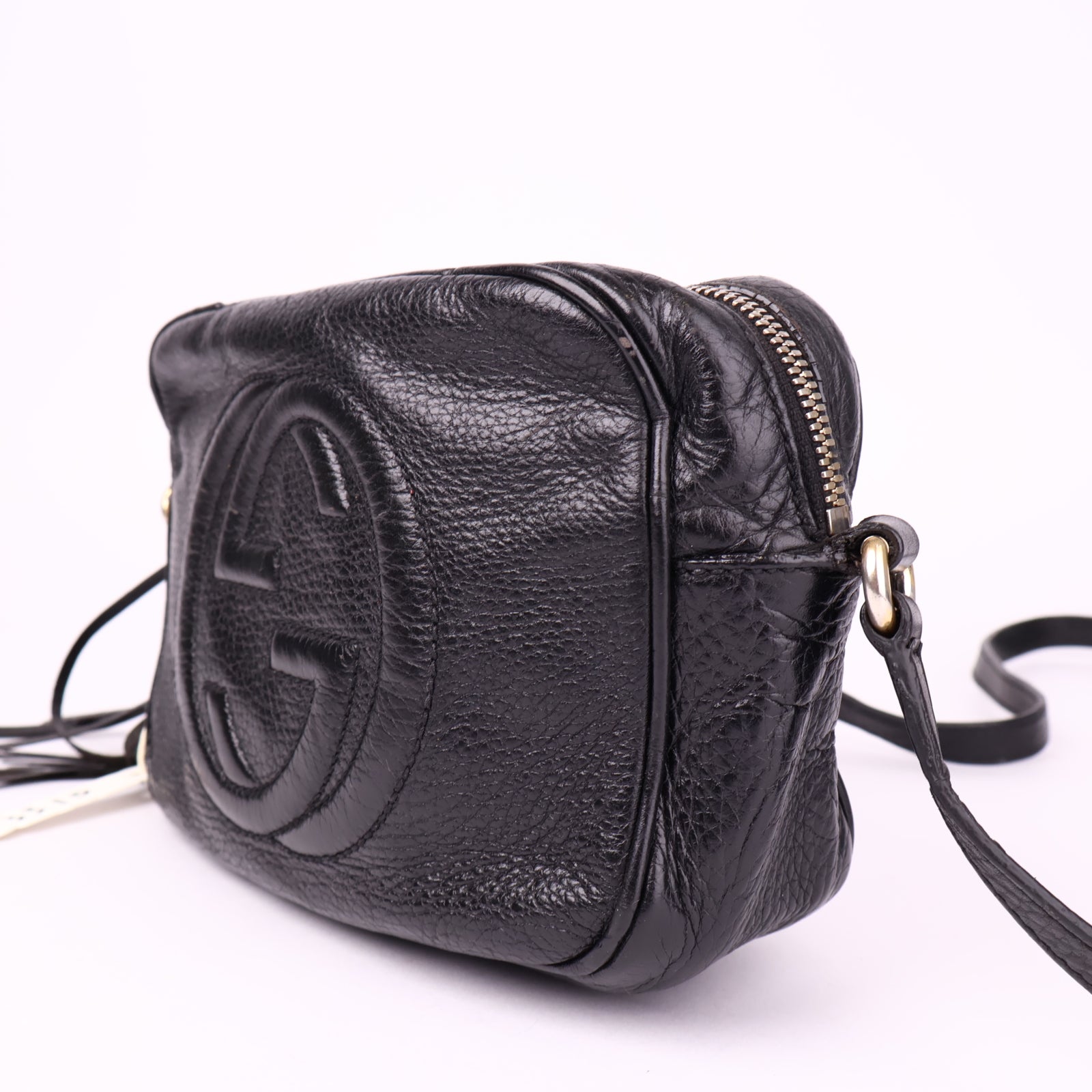 J3510 Gucci Soho Disco Leather Small Crossbody Bag- Pre Owned