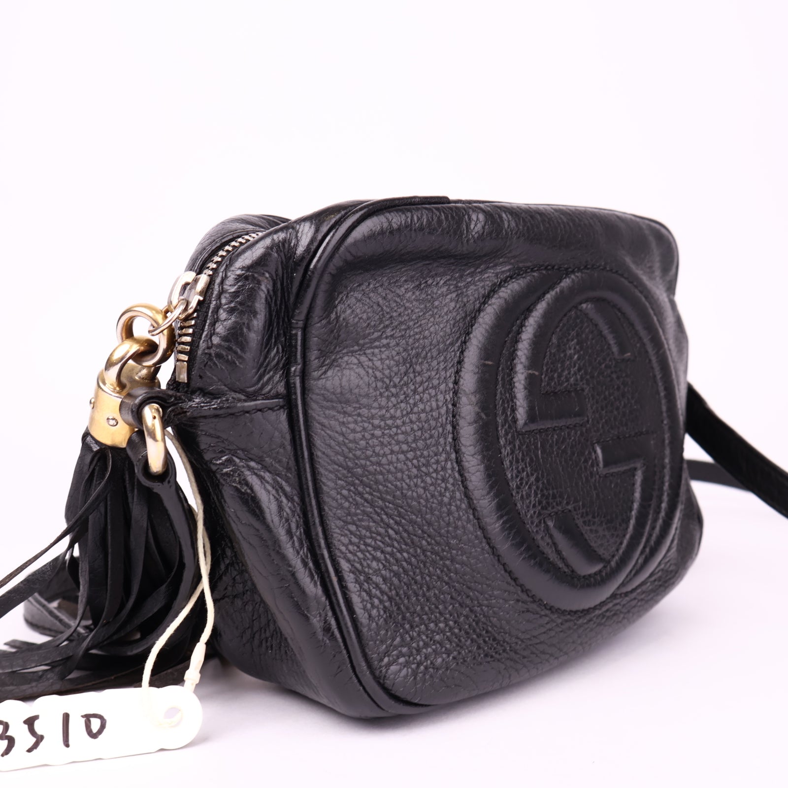 J3510 Gucci Soho Disco Leather Small Crossbody Bag- Pre Owned